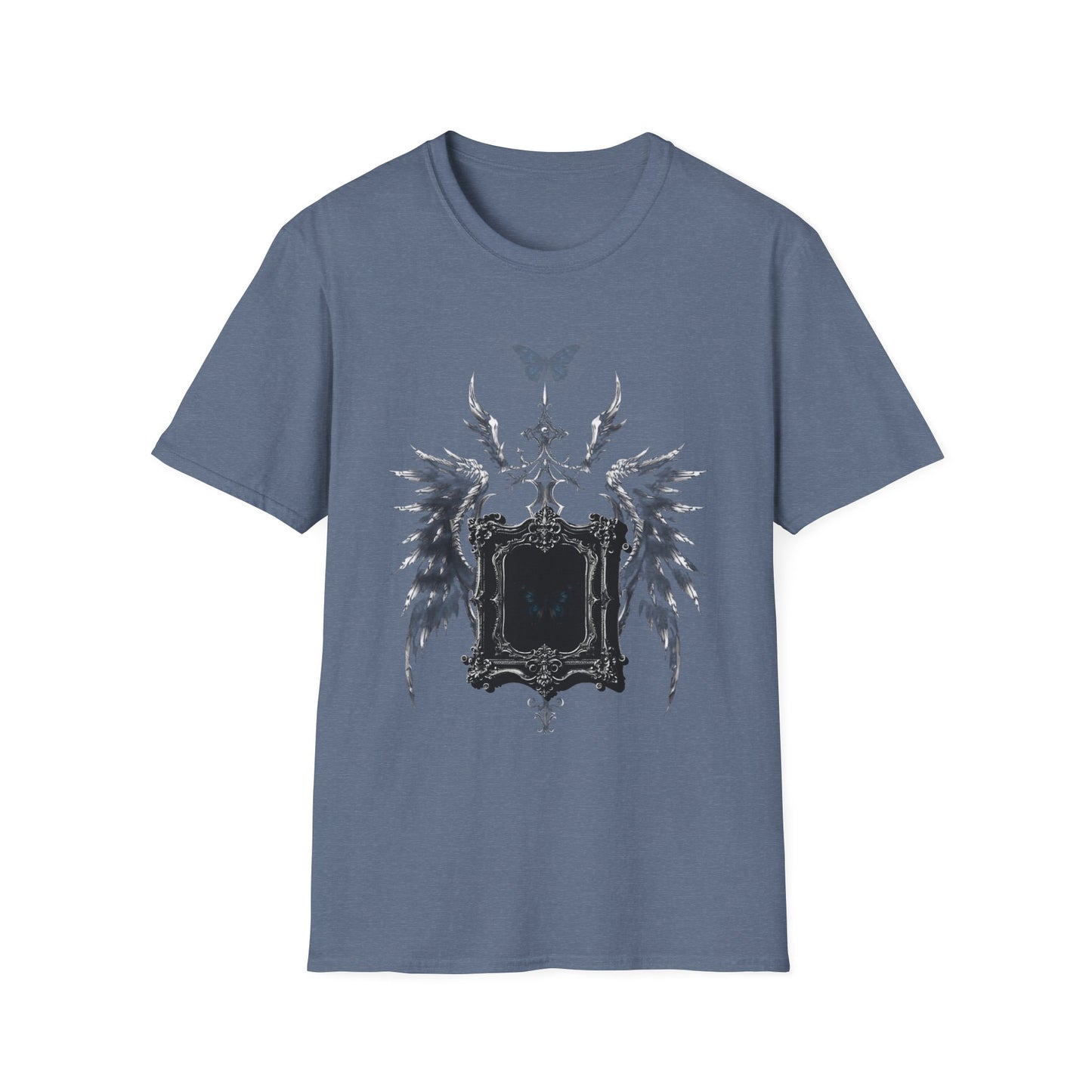 Gothic Angel Wings T-Shirt, Unisex Graphic Tee