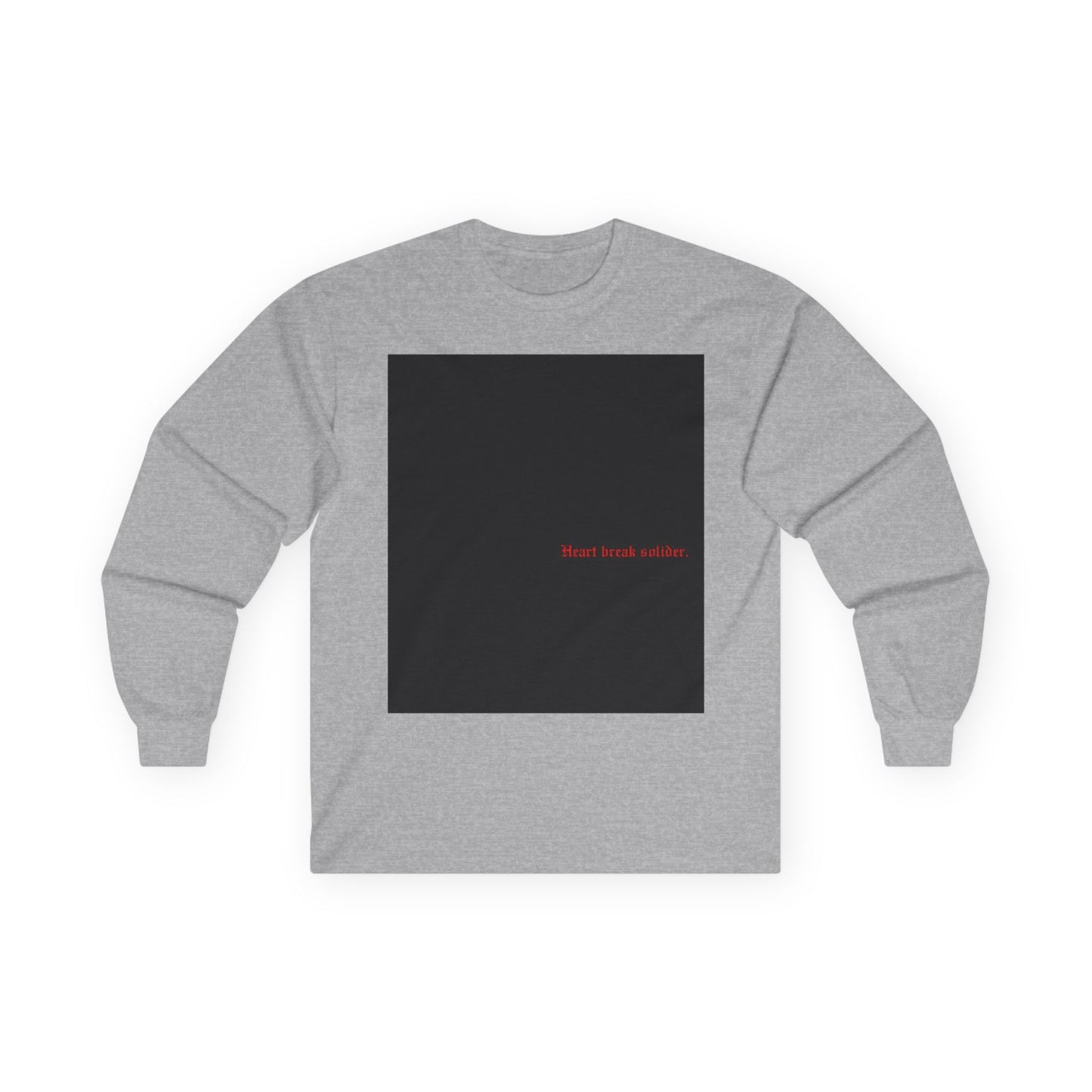 Moody Tee Unisex Long Sleeve with Minimalist Design