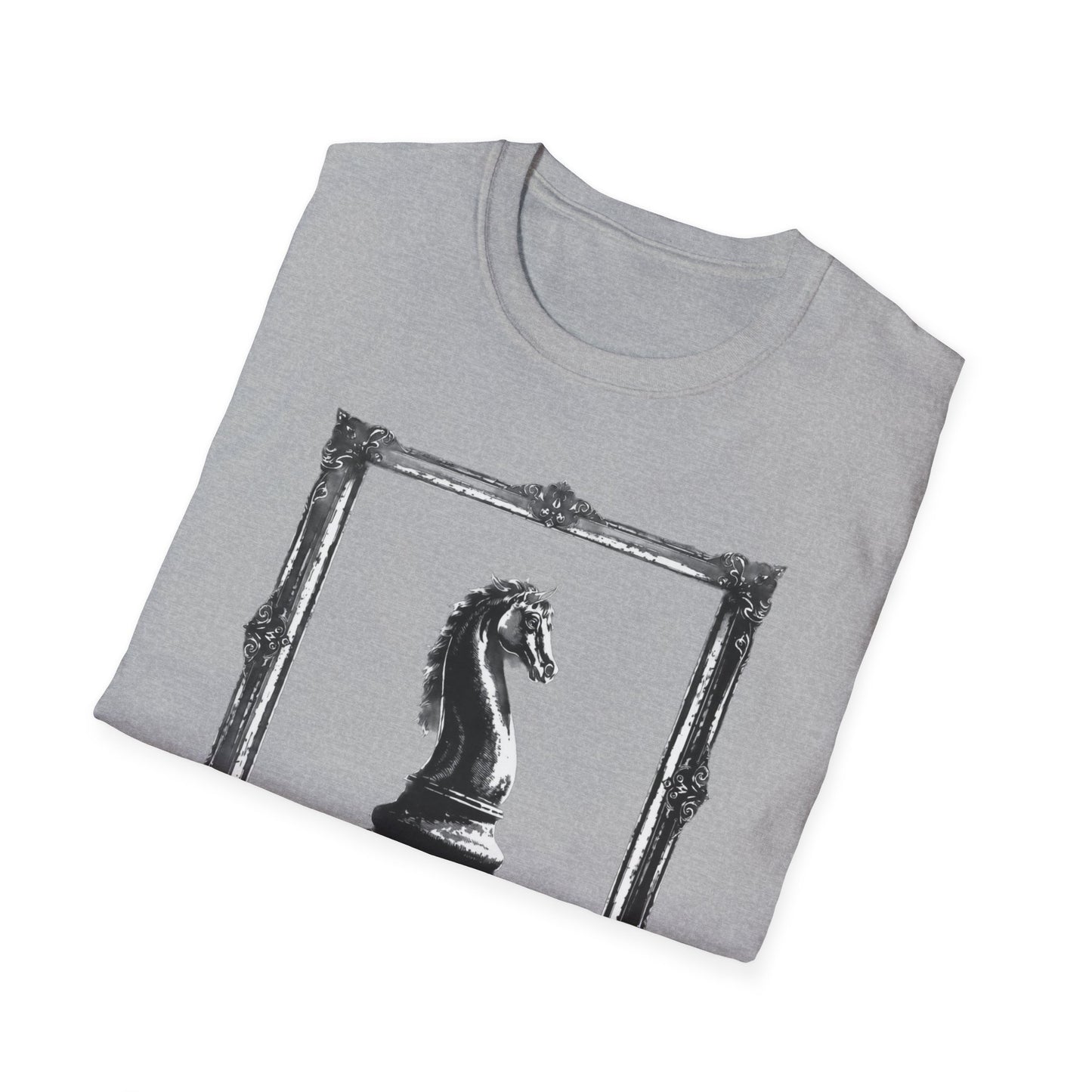 Chess Knight Unisex Softstyle T-Shirt