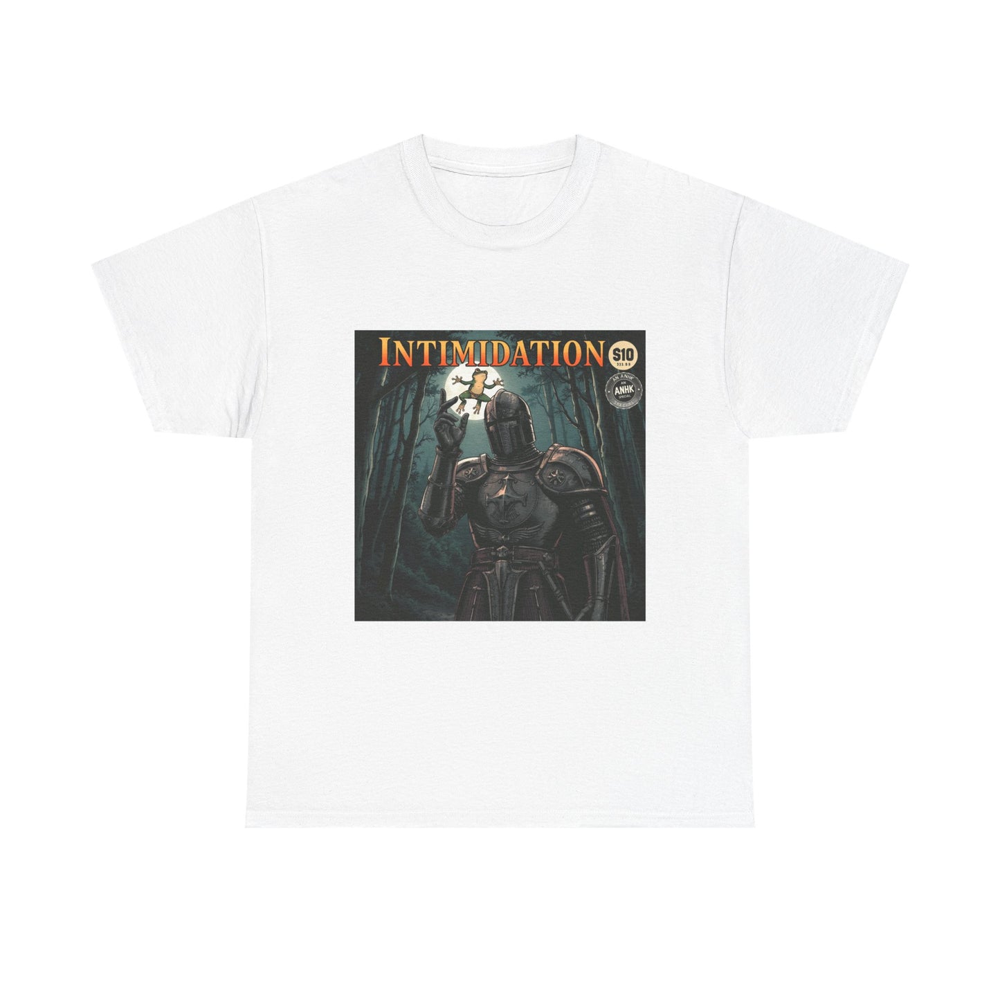 Vintage Comic Cover Intimidation Unisex Heavy Cotton Tee