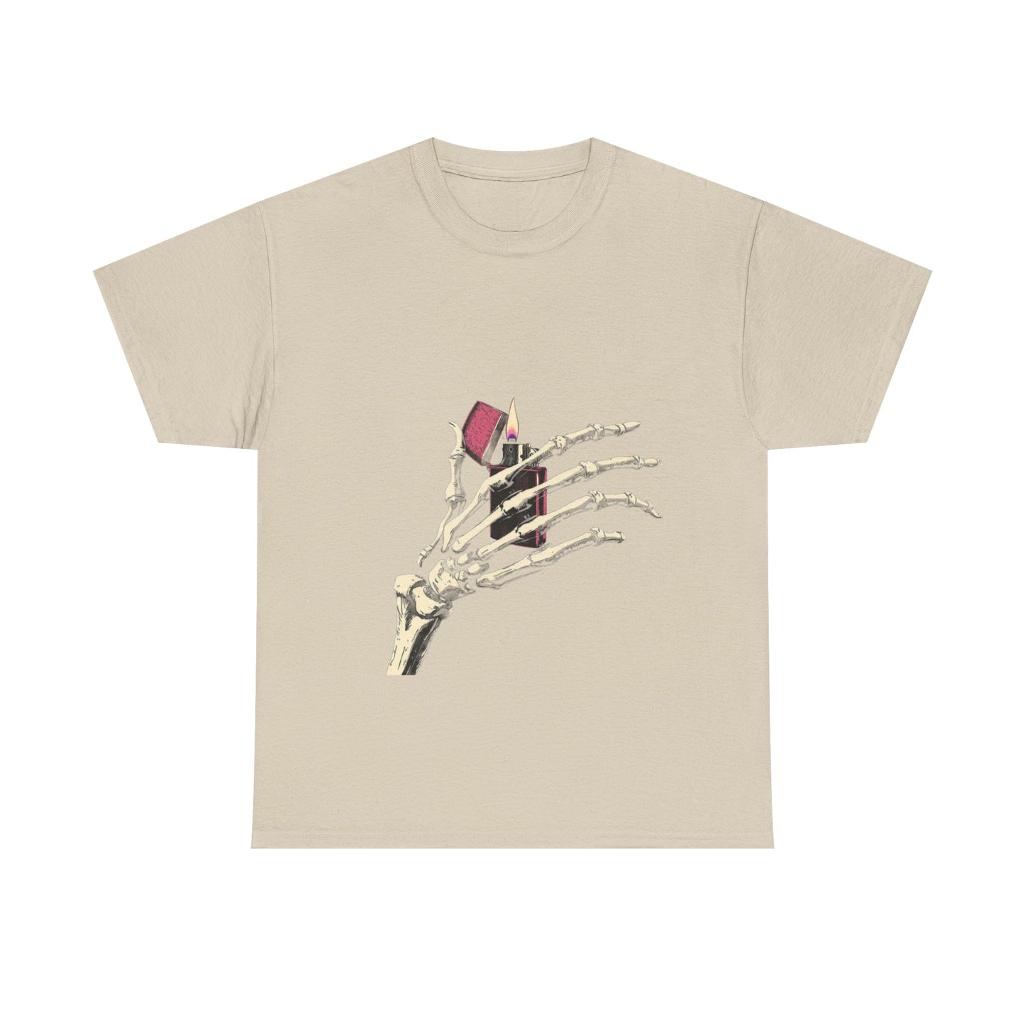Skelly Goth Lighter Heavy Cotton Tee