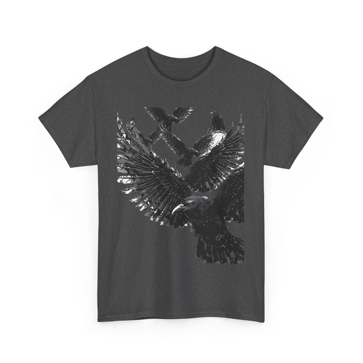 Gothic Raven Crow Graphic Tee