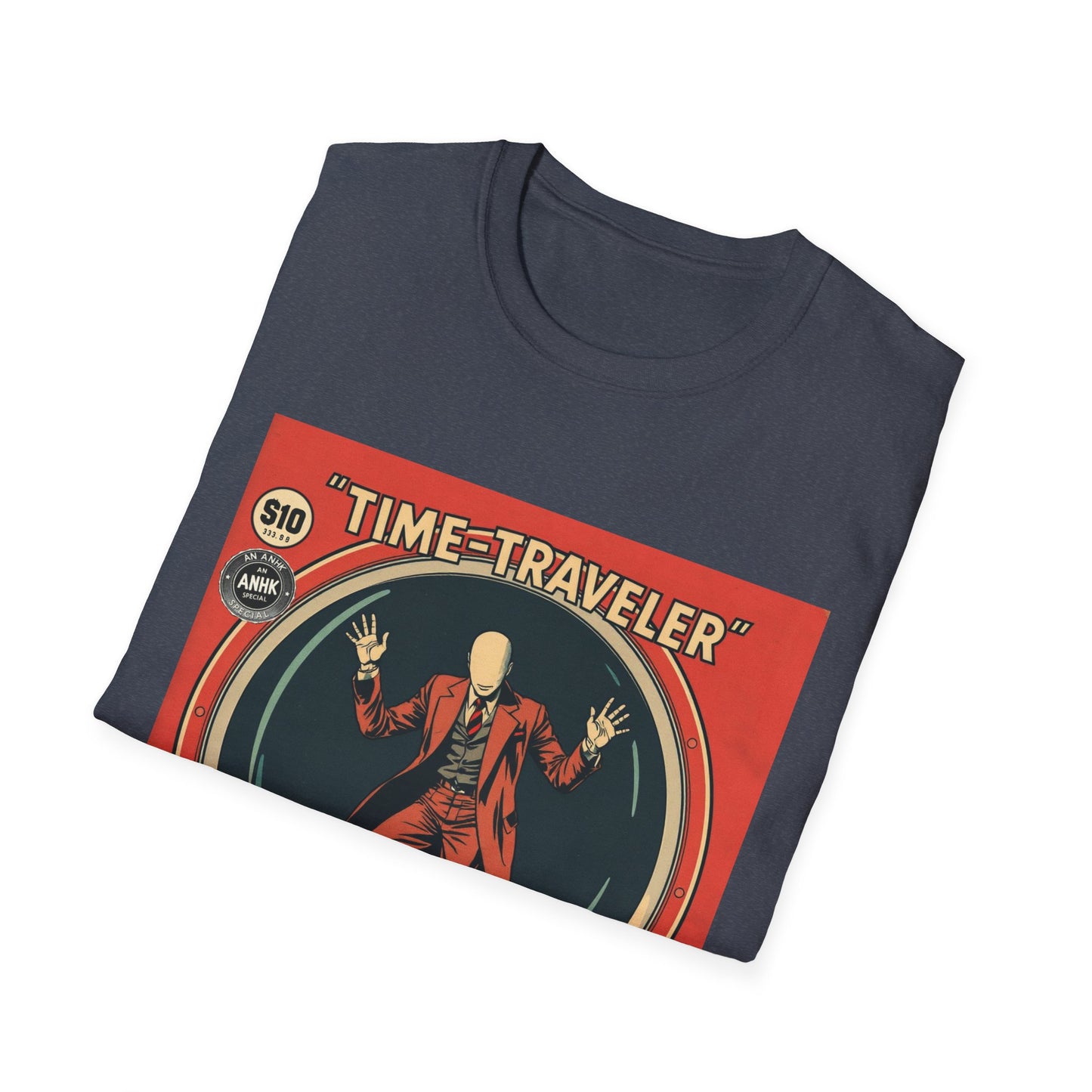 Vintage Comic Cover 'Time Traveler'
