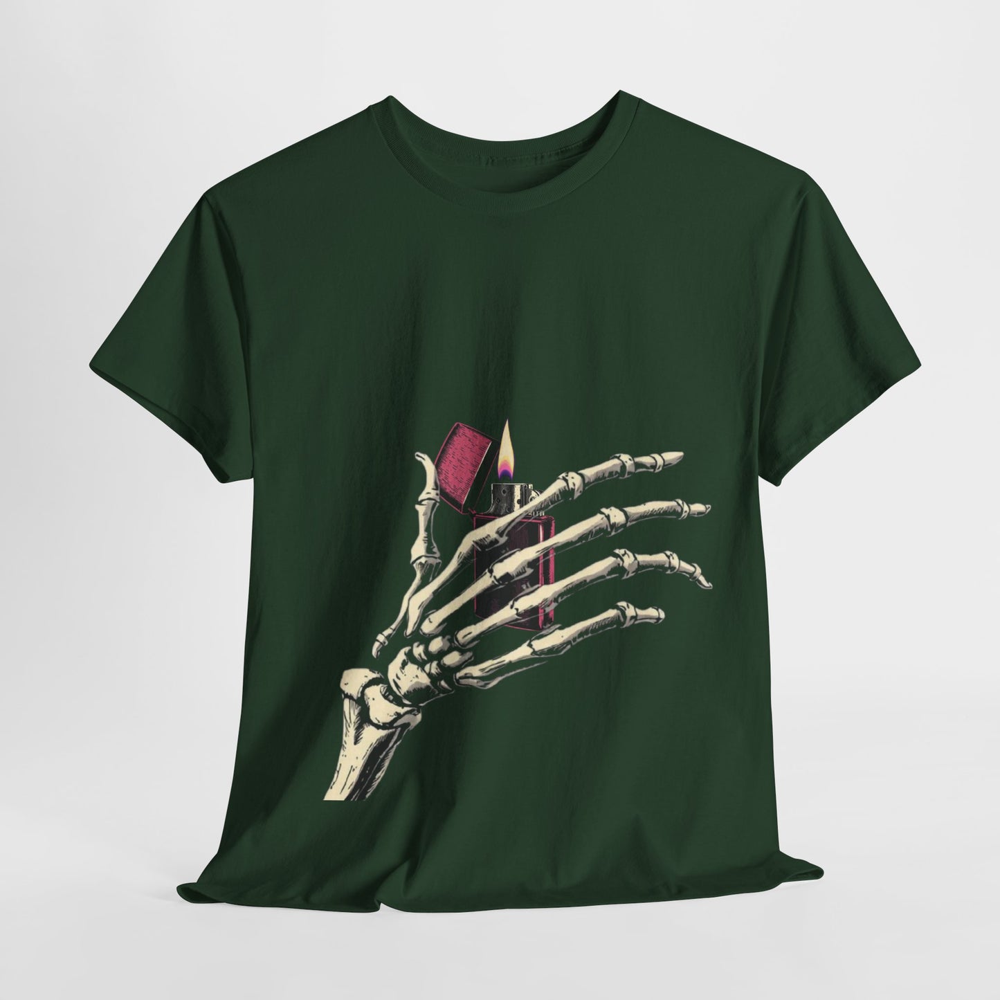 Skelly Goth Lighter Heavy Cotton Tee