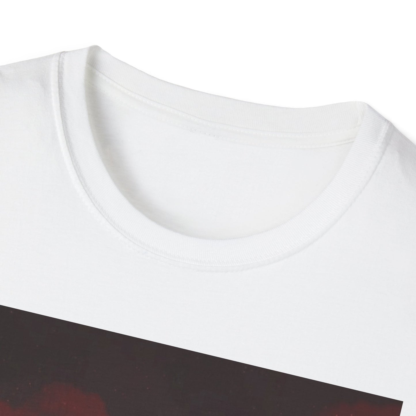 Cloud Series Unisex Softstyle T-Shirt with Abstract Design