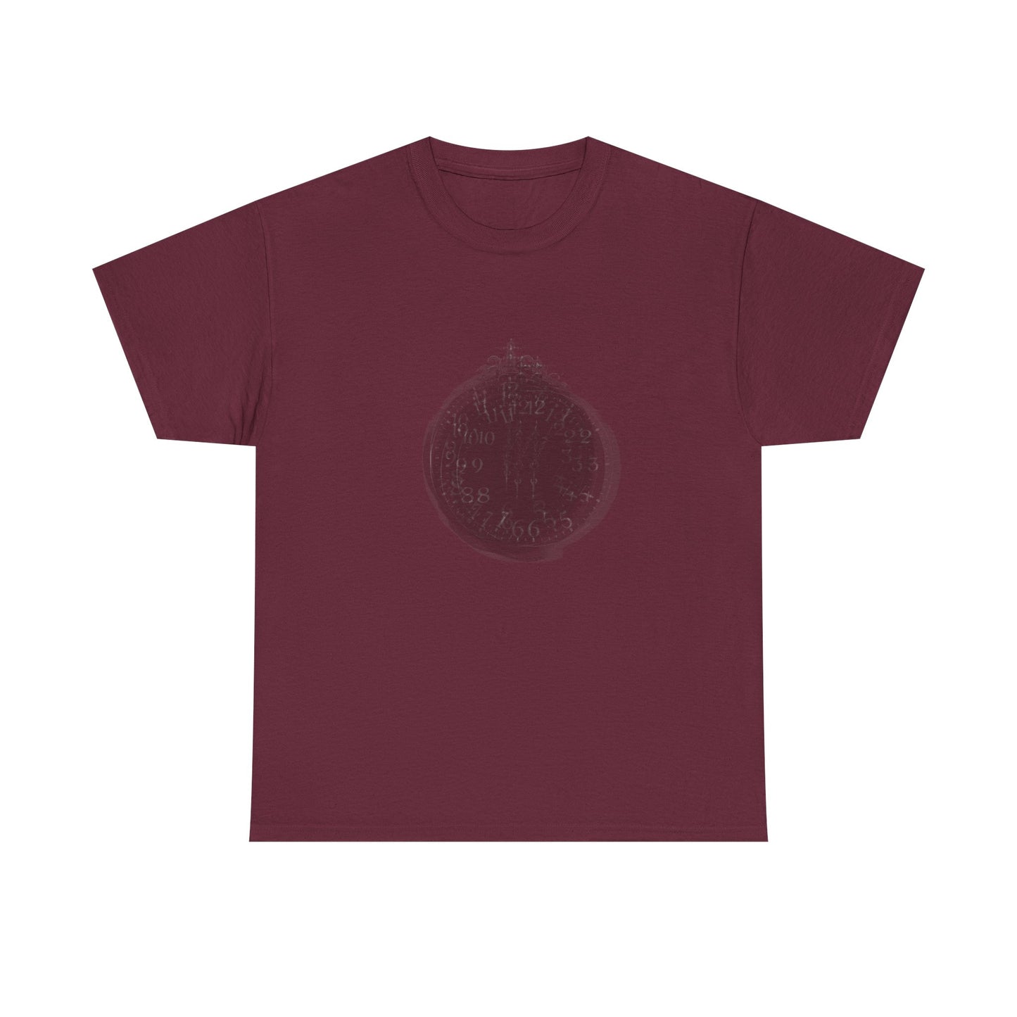 Gothic Y2k Clock Unisex Heavy Cotton Tee
