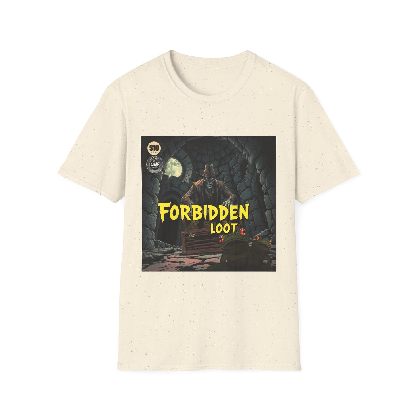 Vintage Comic Cover 'Forbidden Loot' Unisex T-Shirt