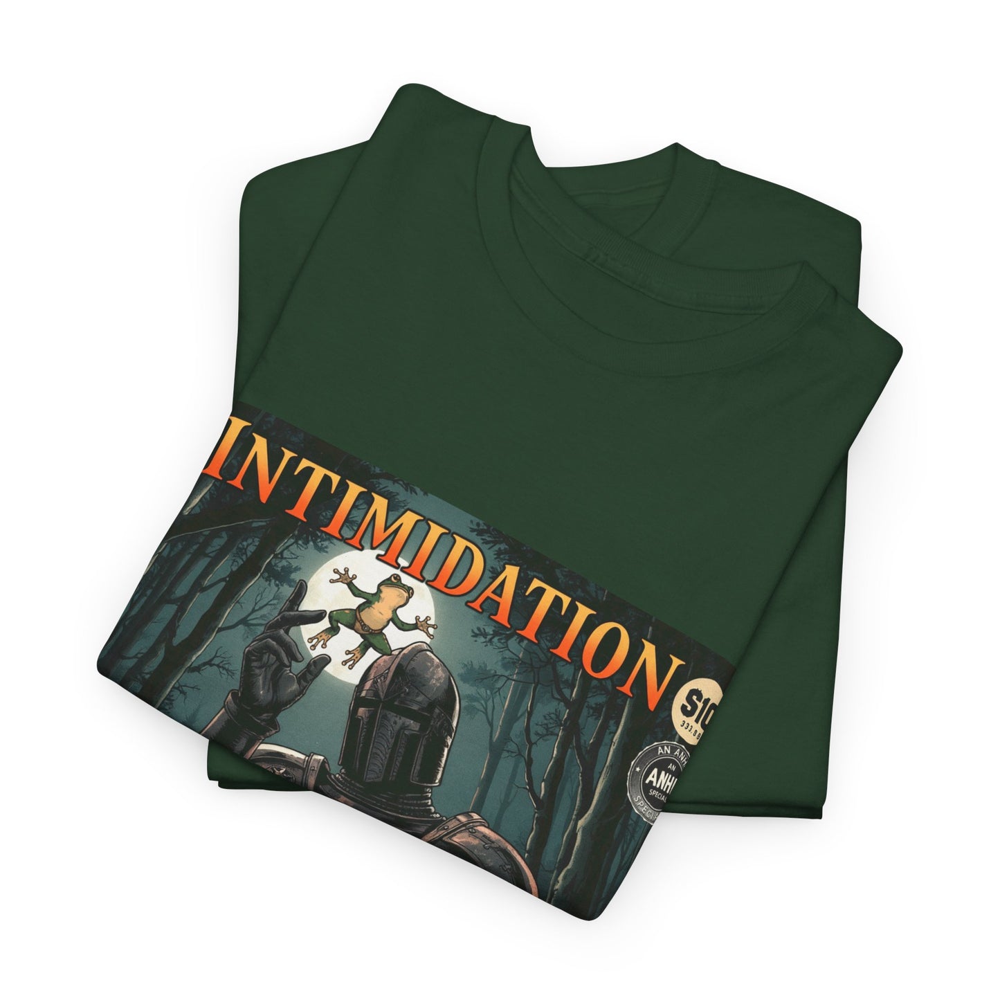 Vintage Comic Cover Intimidation Unisex Heavy Cotton Tee