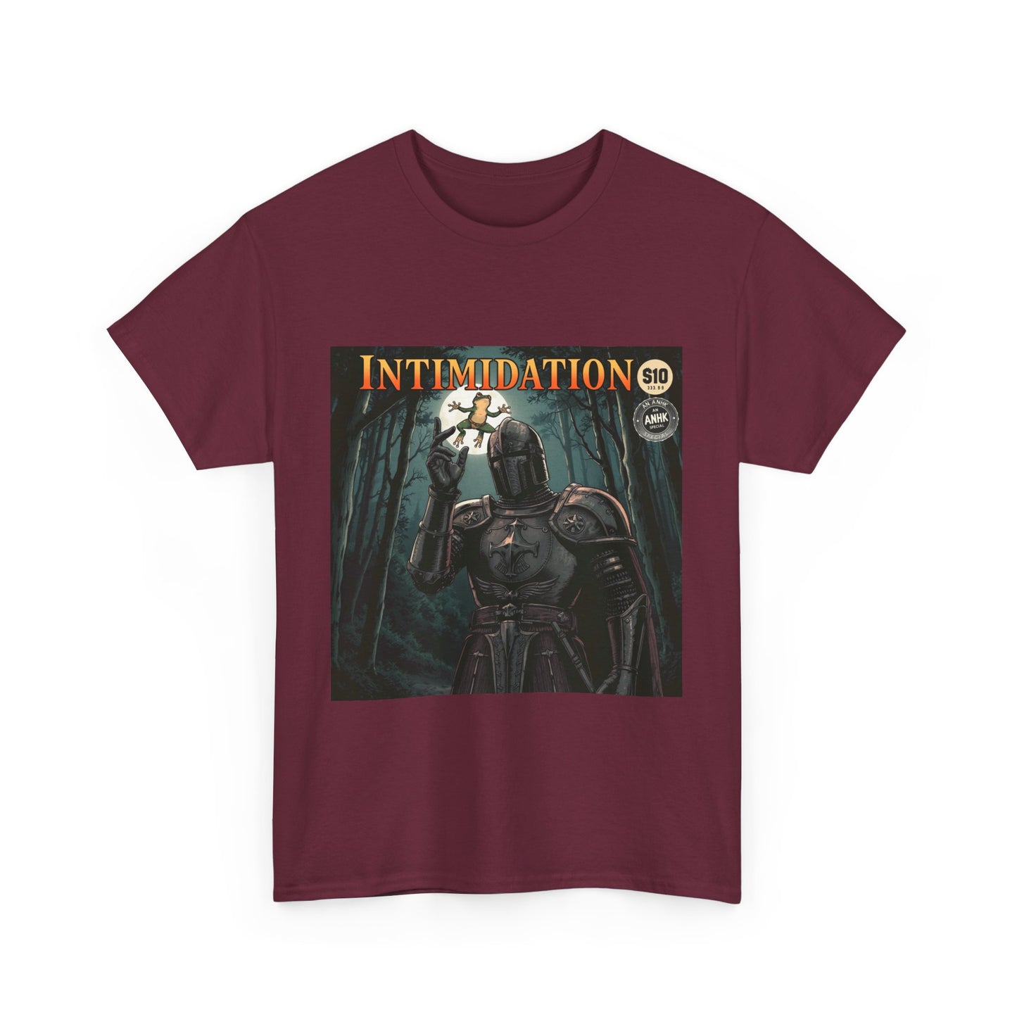 Vintage Comic Cover Intimidation Unisex Heavy Cotton Tee