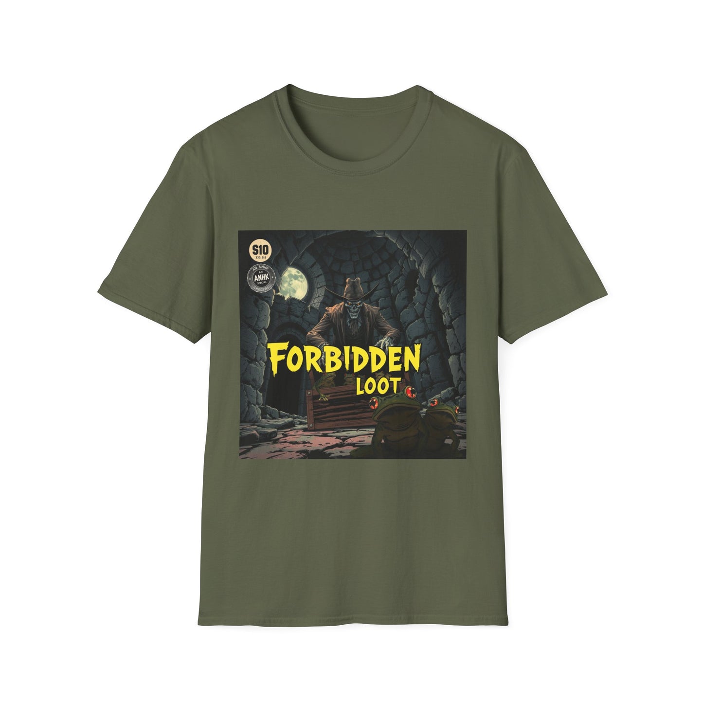 Vintage Comic Cover 'Forbidden Loot' Unisex T-Shirt