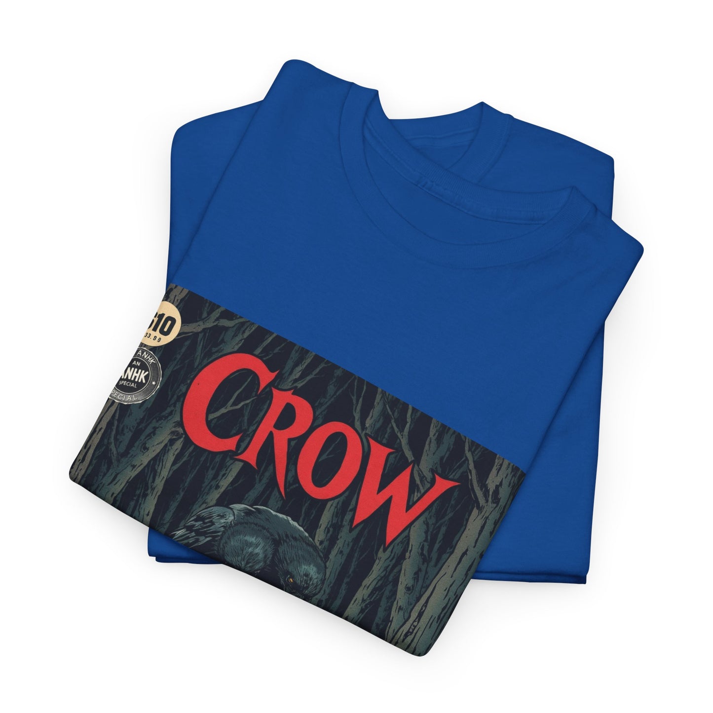 Vintage Comic Cover Crow Graphic Tee