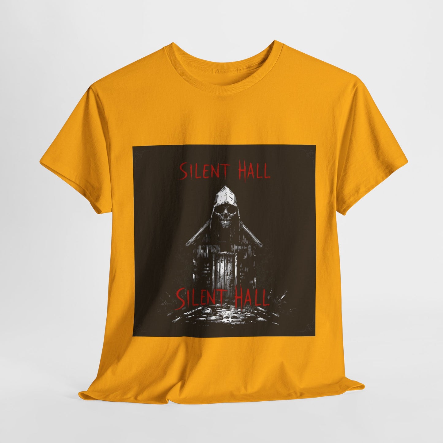 Gothic Y2k Silent Hall Graphic Tee
