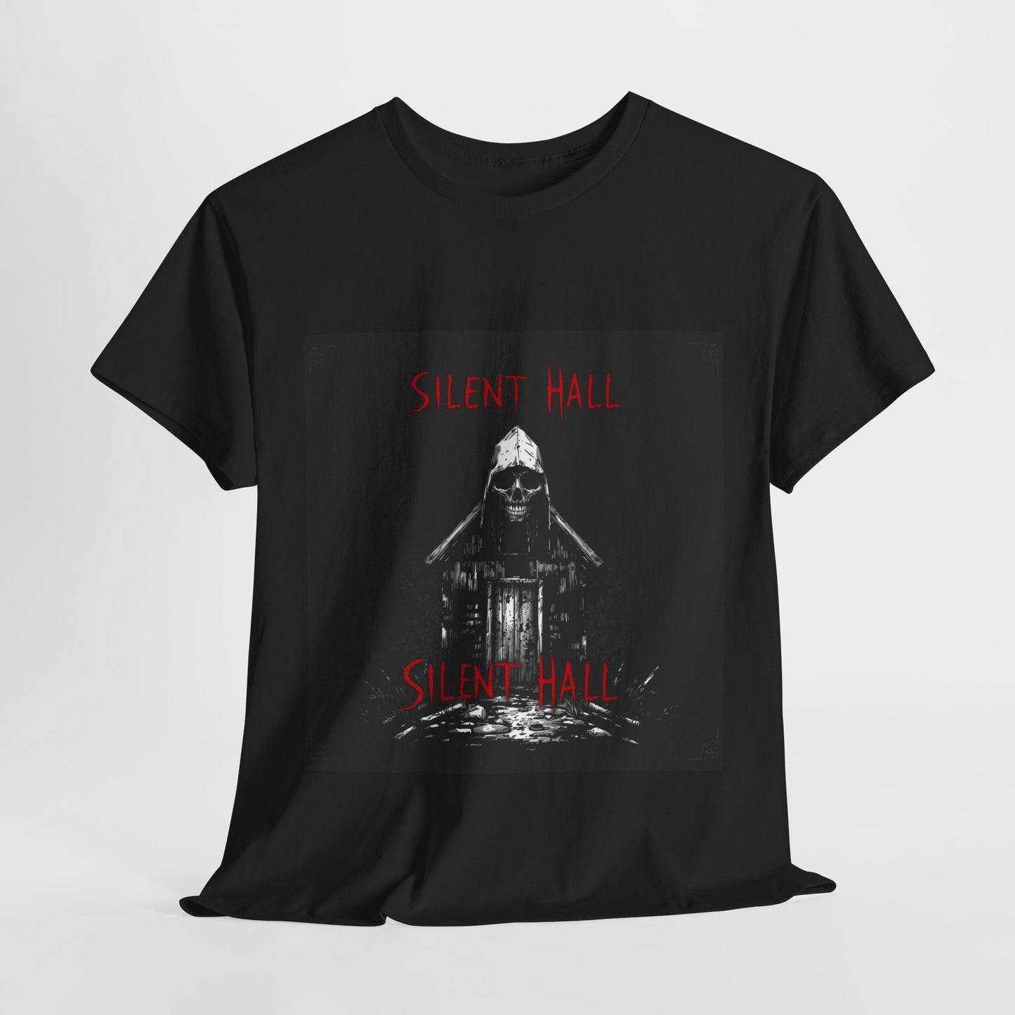 Gothic Y2k Silent Hall Graphic Tee