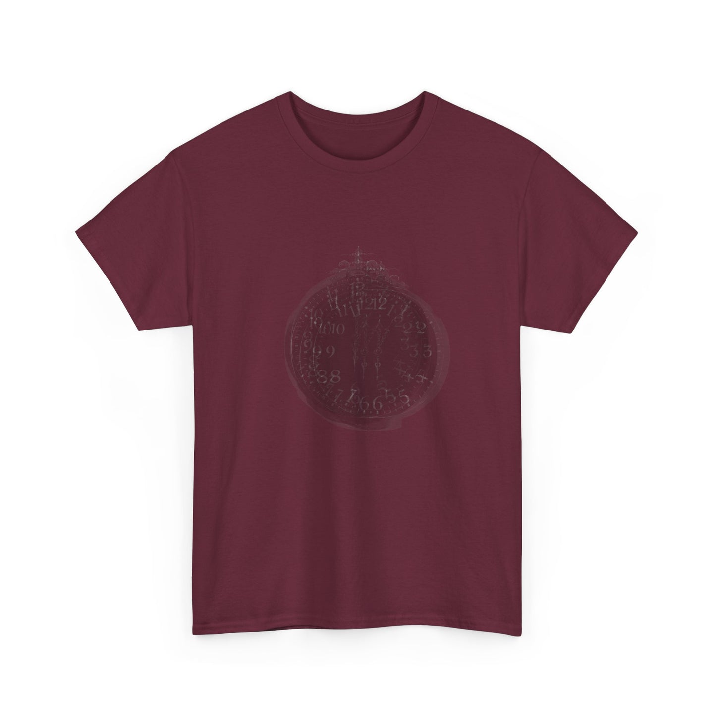 Gothic Y2k Clock Unisex Heavy Cotton Tee