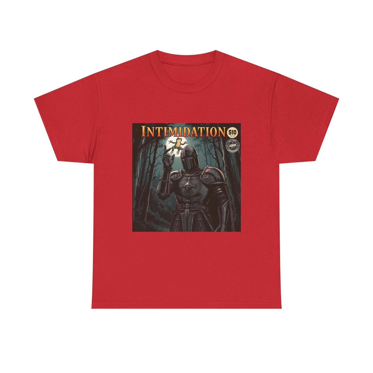 Vintage Comic Cover Intimidation Unisex Heavy Cotton Tee