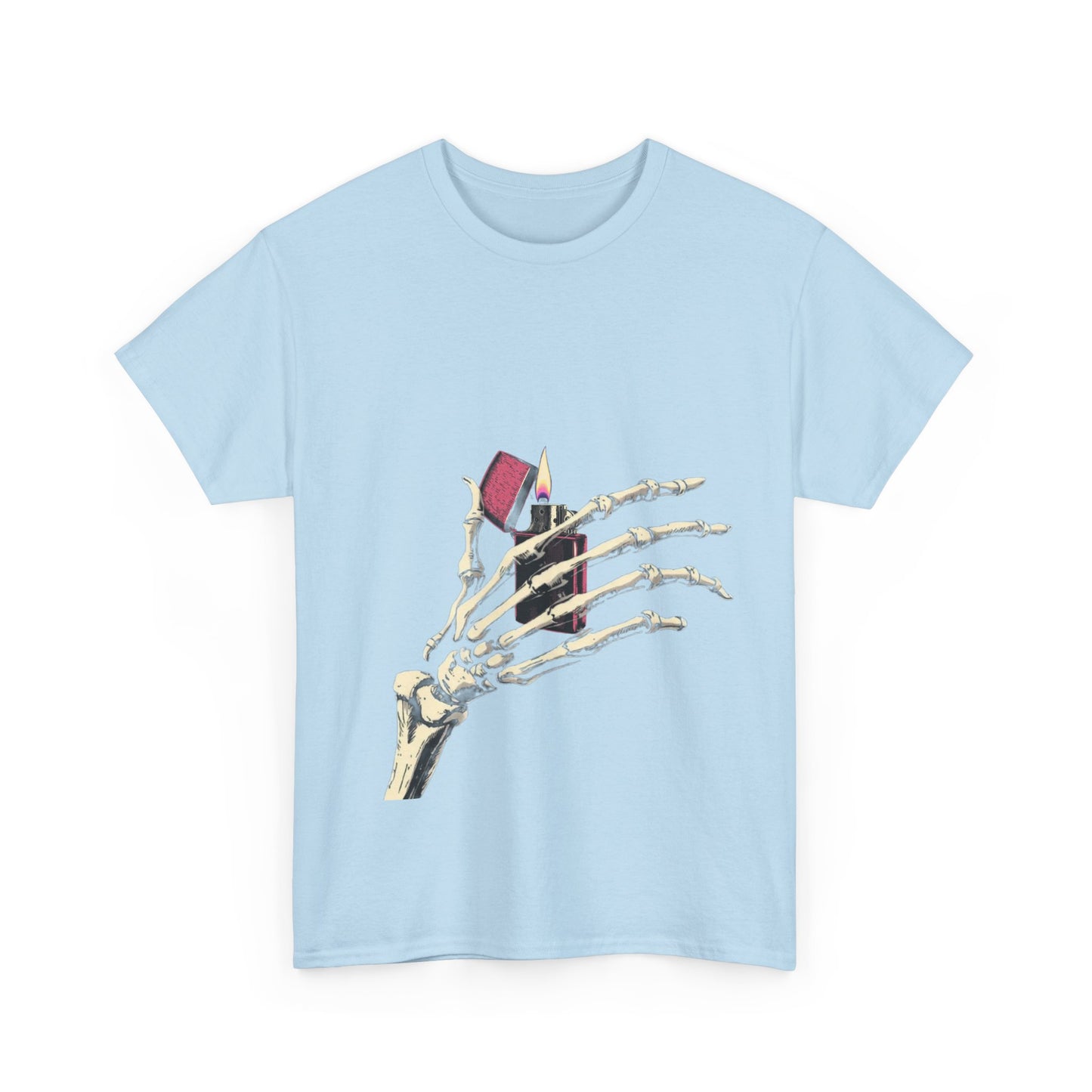 Skelly Goth Lighter Heavy Cotton Tee