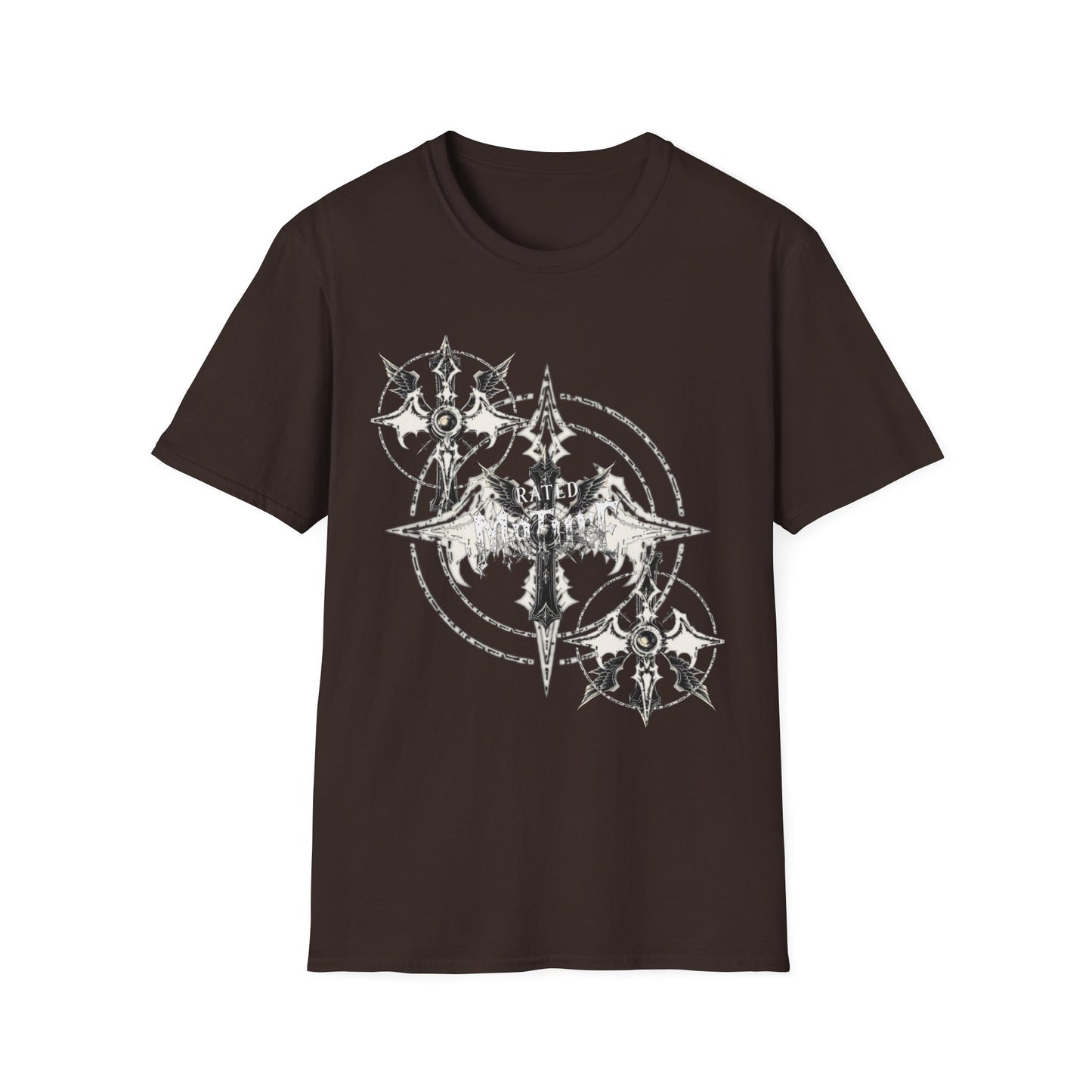 Gothic Y2k Graphic Unisex Softstyle T-Shirt