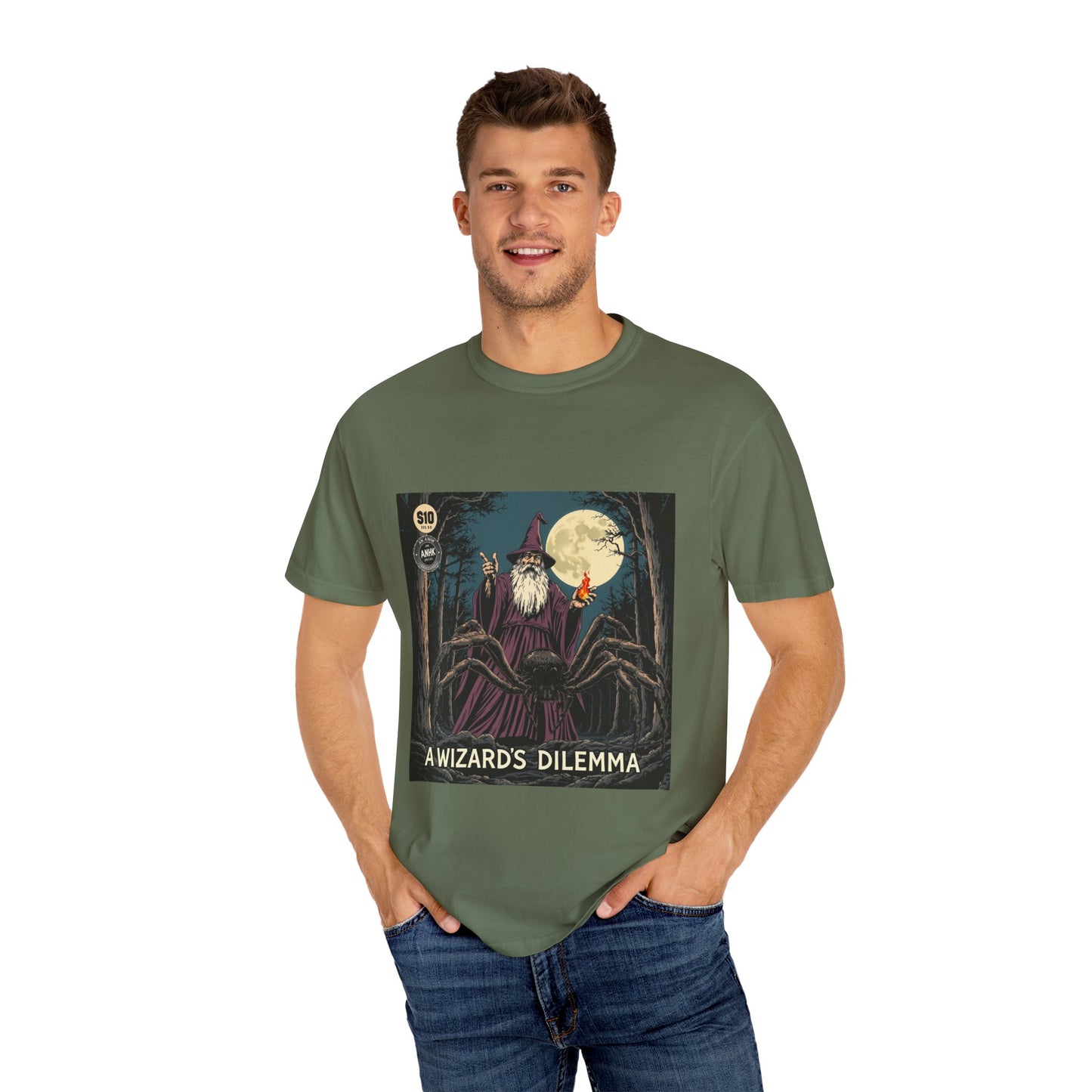 Vintage Comic Cover 'A Wizard's Dilemma' T-Shirt