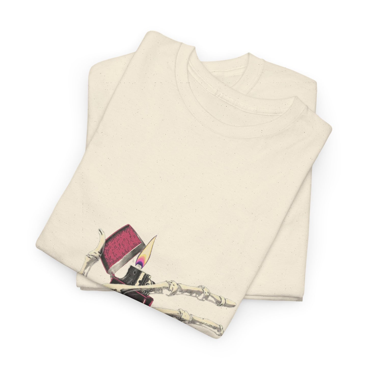Skelly Goth Lighter Heavy Cotton Tee