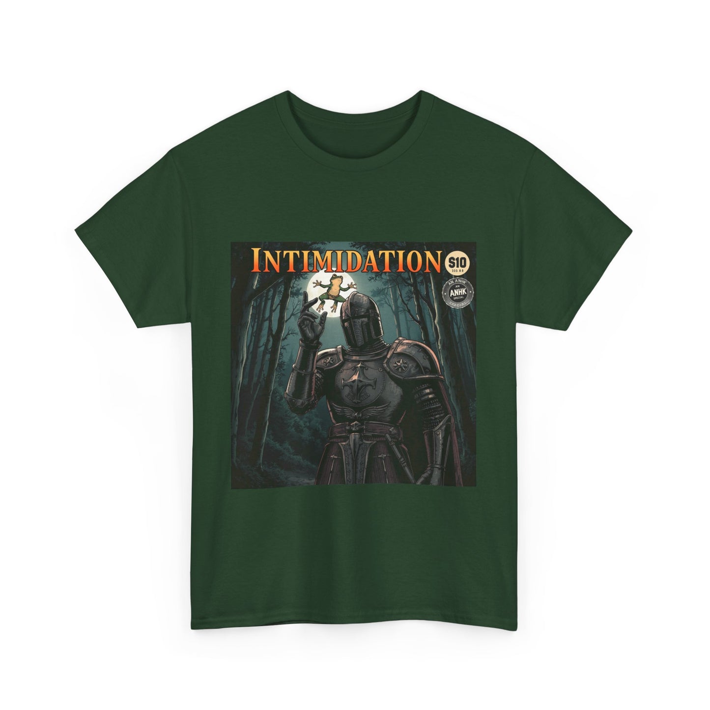 Vintage Comic Cover Intimidation Unisex Heavy Cotton Tee