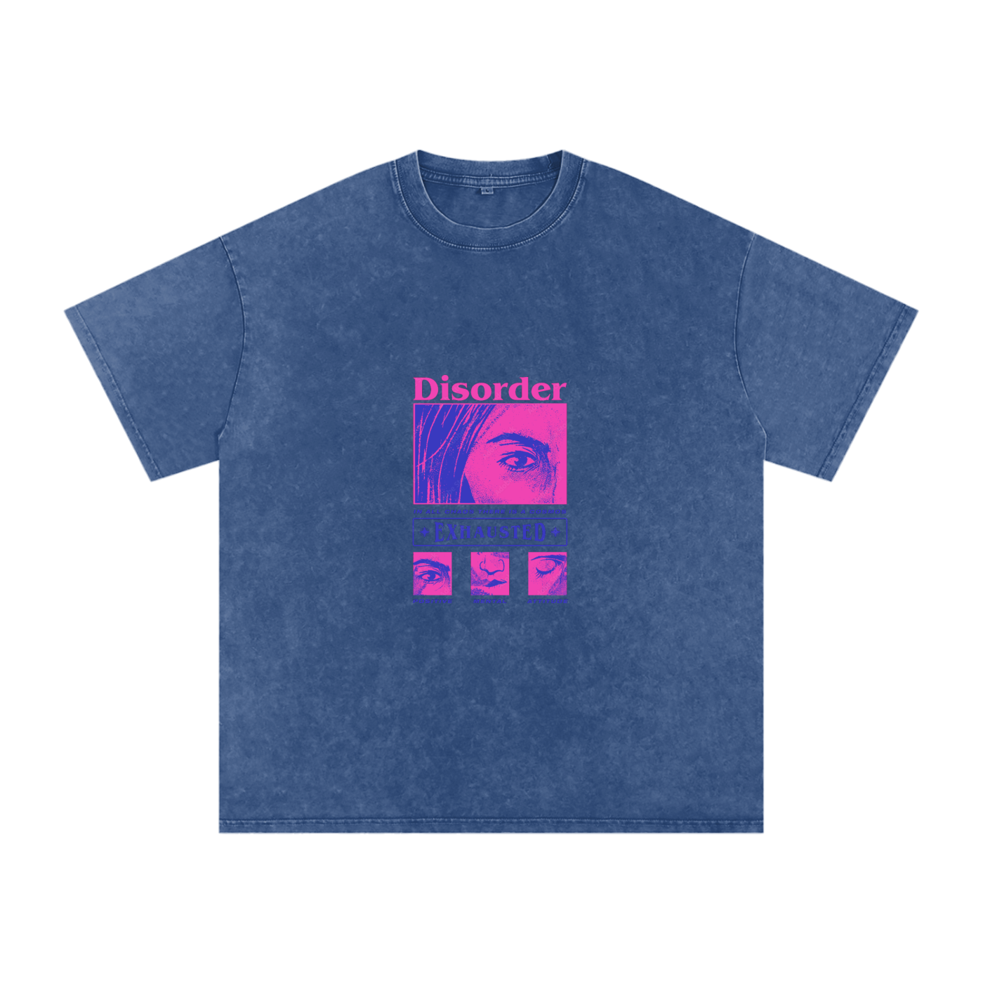 Acid Wash Oversize T-Shirt - 250 GSM