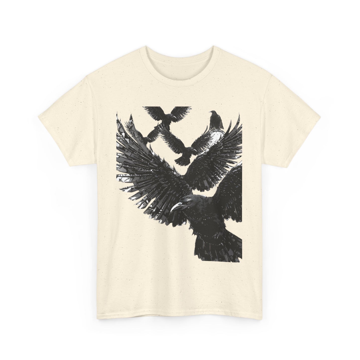 Gothic Raven Crow Graphic Tee