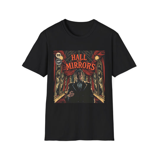 Vintage Comic Cover 'Hall of Mirrors' T-Shirt