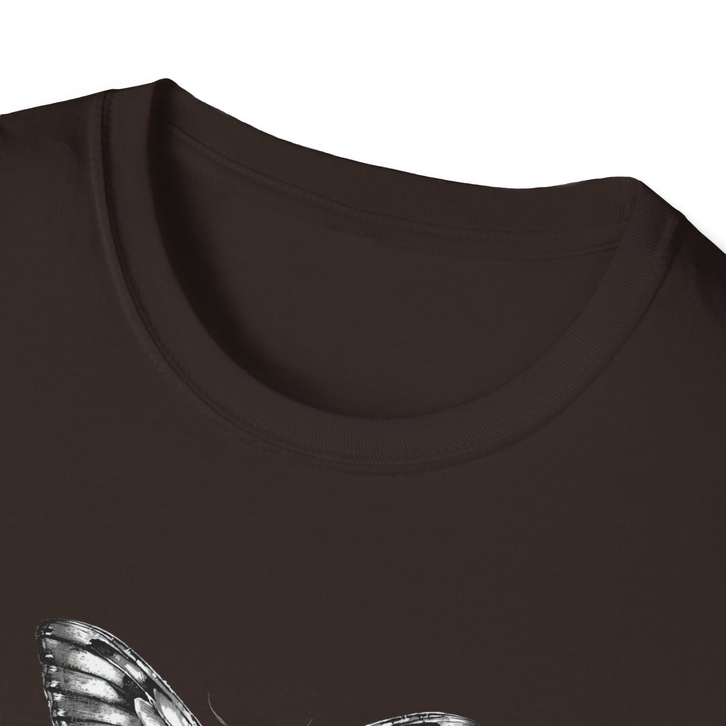 Gothic Y2k Moth Unisex Softstyle T-Shirt