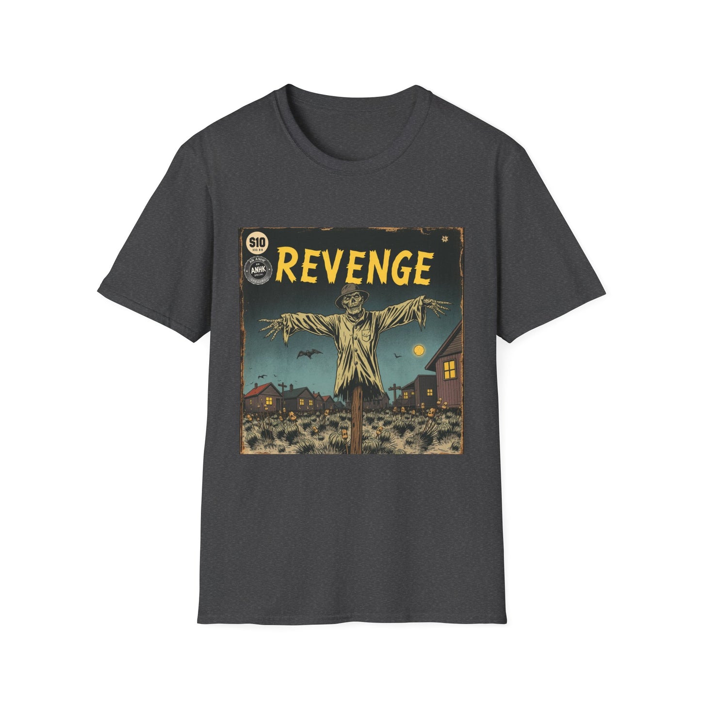 Vintage Comic Cover 'Scarecrow Revenge' T-Shirt