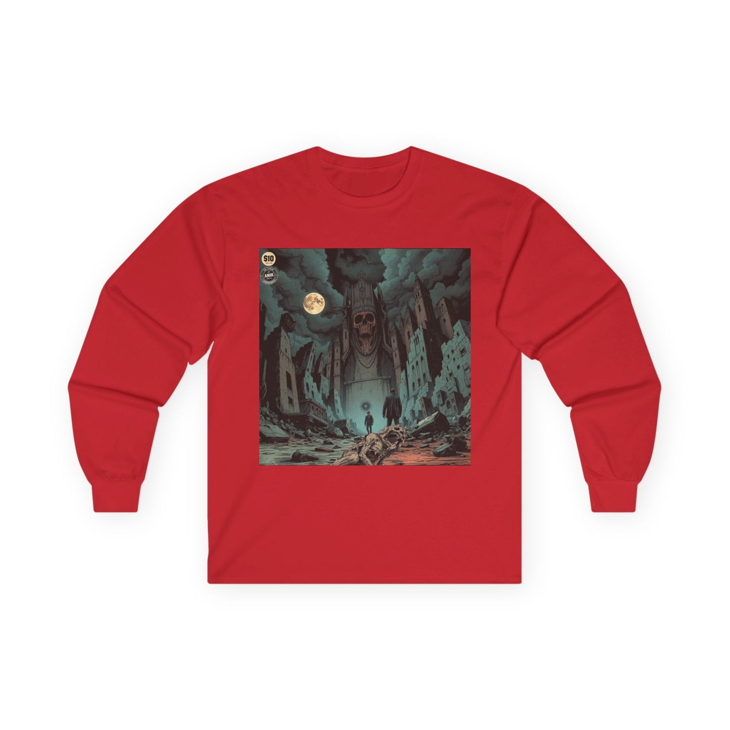 Moody tee Apocalypse Adventure Long Sleeve Tee