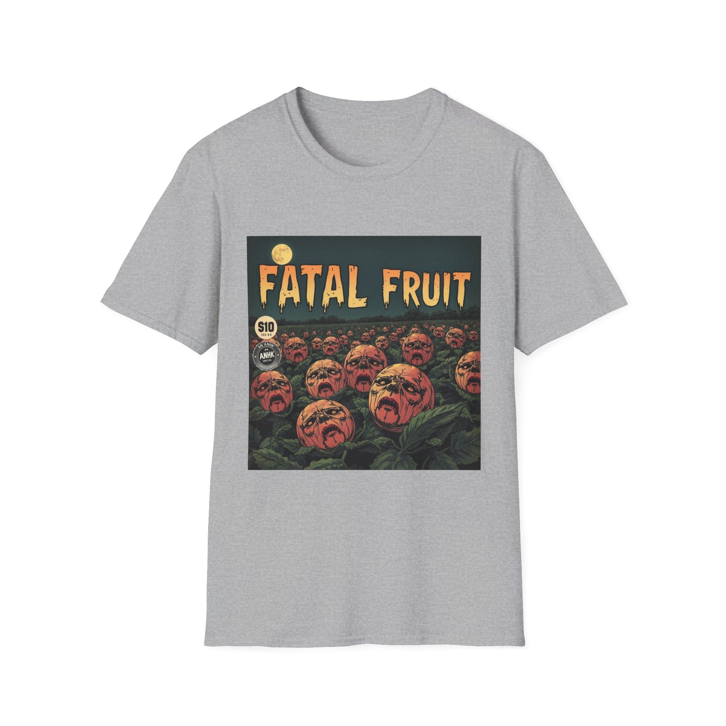 Vintage Comic Cover 'Fatal Fruit' Unisex Softstyle T-Shirt