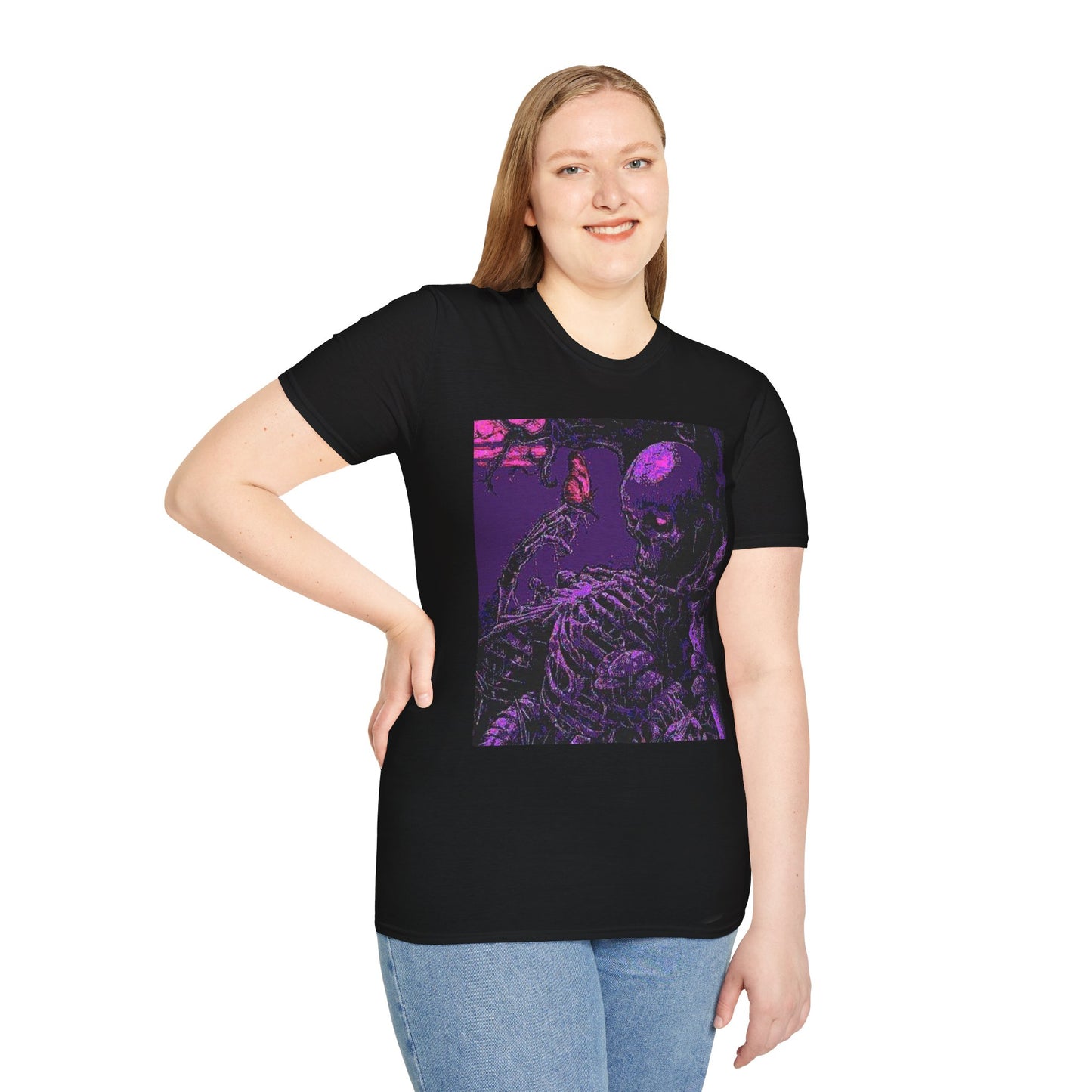 Skelly Goth Series Graphic T-Shirt