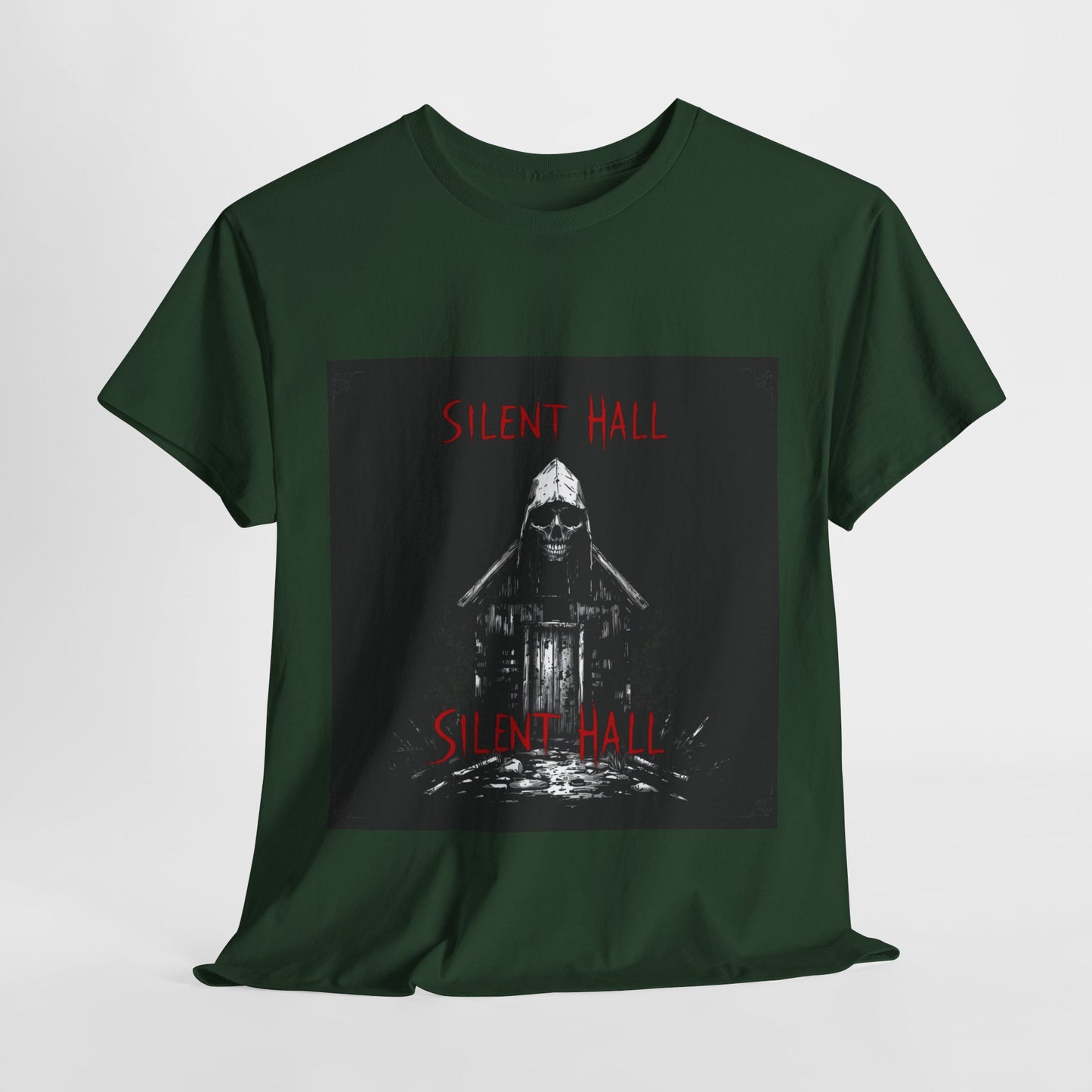 Gothic Y2k Silent Hall Graphic Tee