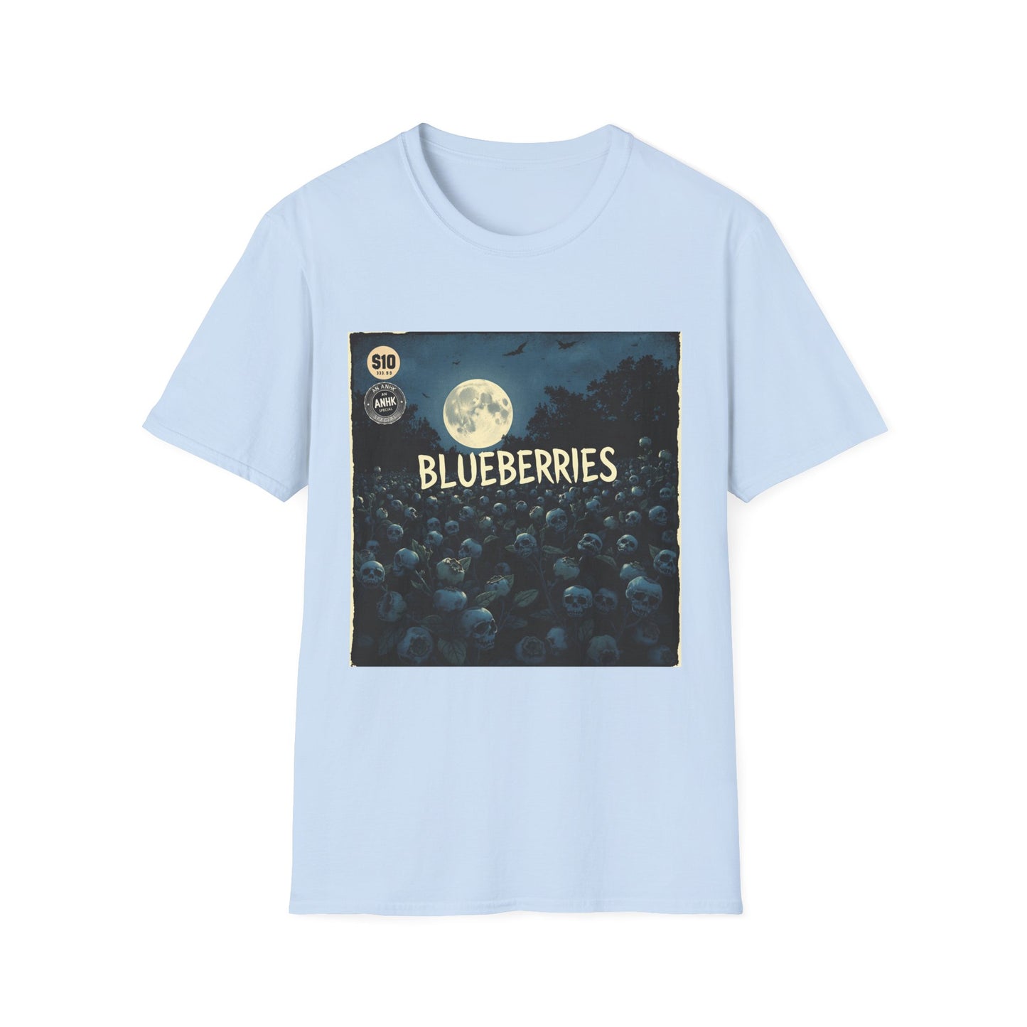 Vintage Comic Cover 'Fatal Blueberries' Graphic T-Shirt