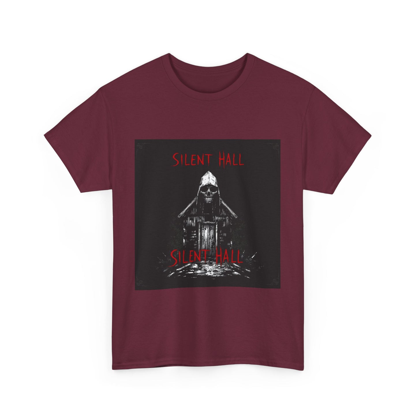 Gothic Y2k Silent Hall Graphic Tee