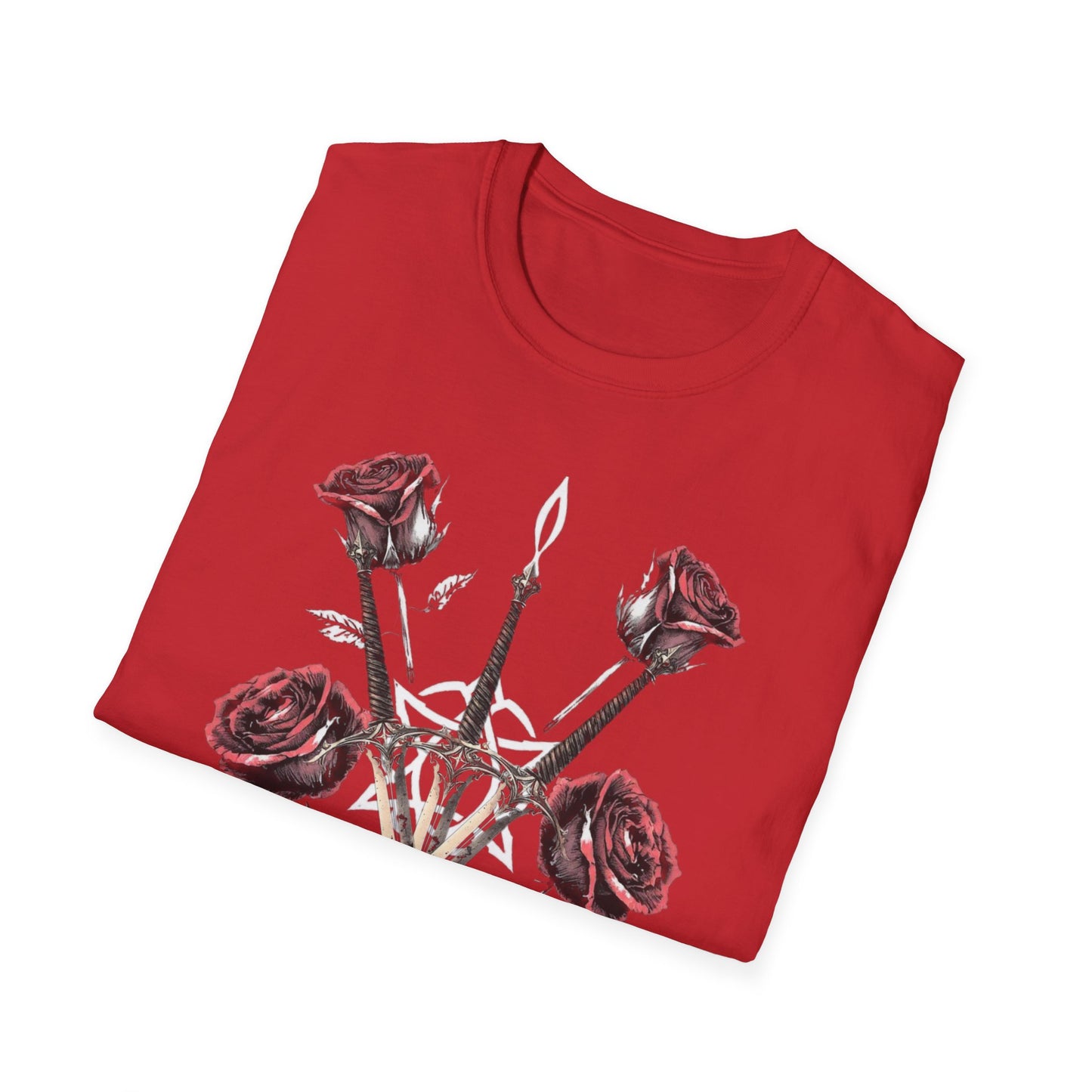 Gothic Y2k Rose & Sword Unisex T-Shirt