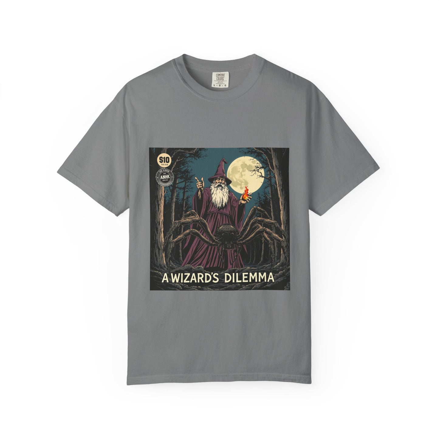Vintage Comic Cover 'A Wizard's Dilemma' T-Shirt