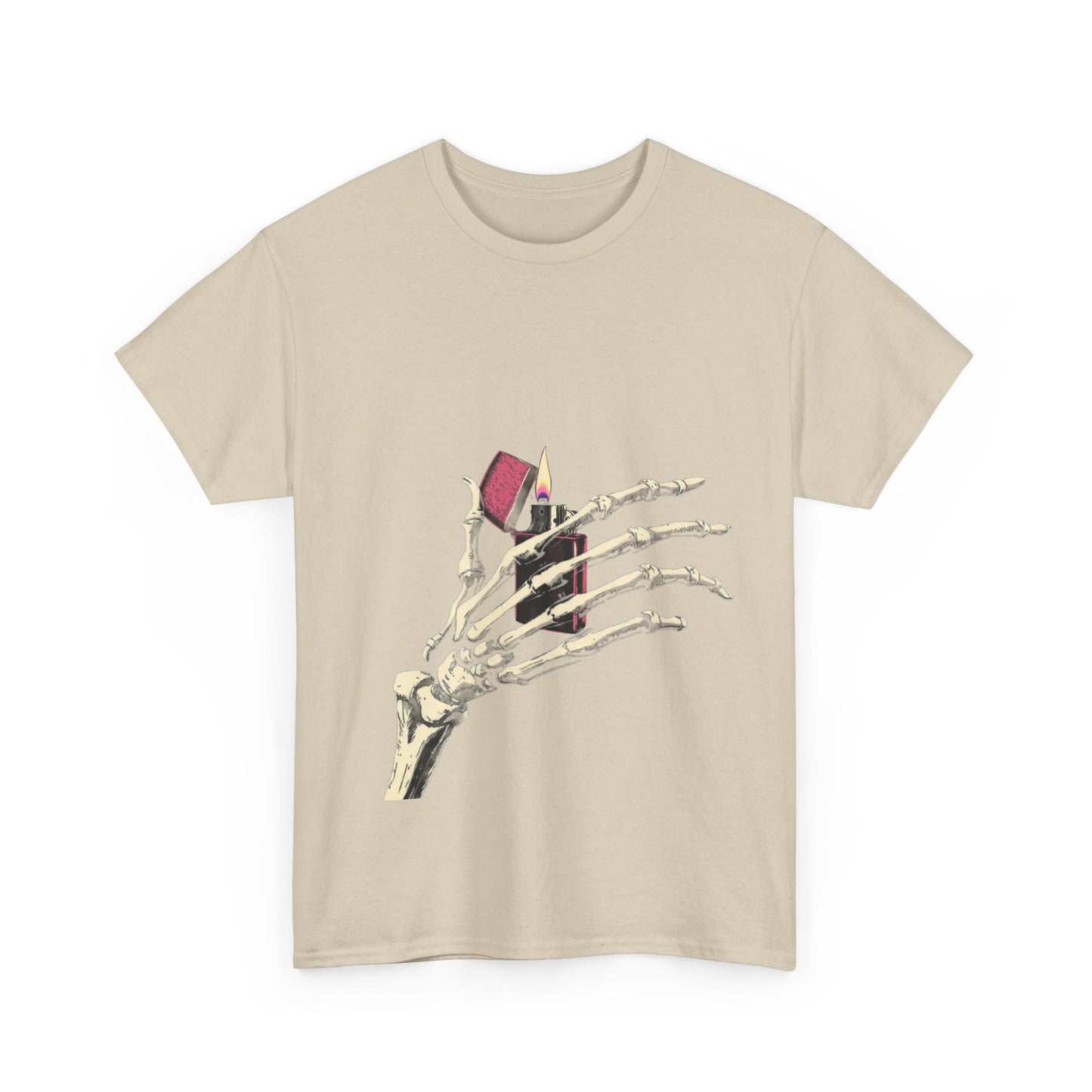 Skelly Goth Lighter Heavy Cotton Tee