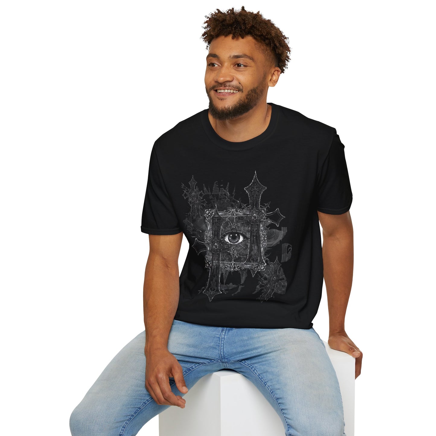 Mystical Eye Unisex Softstyle T-Shirt