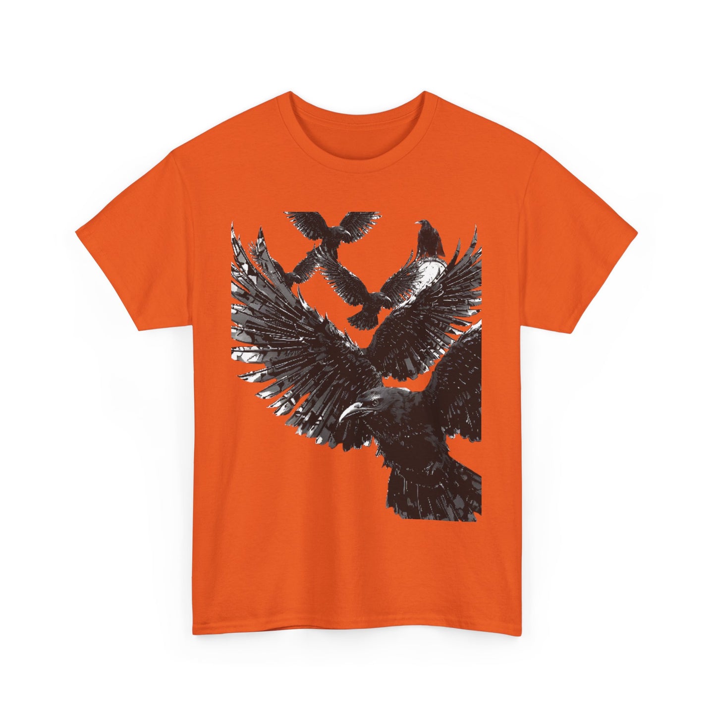 Gothic Raven Crow Graphic Tee