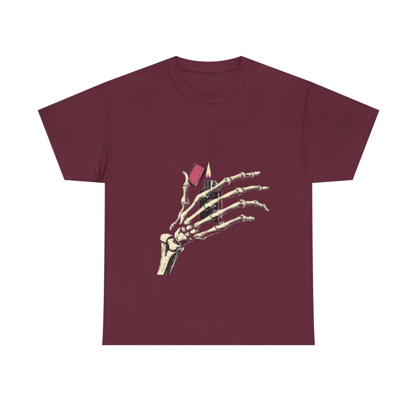 Skelly Goth Lighter Heavy Cotton Tee