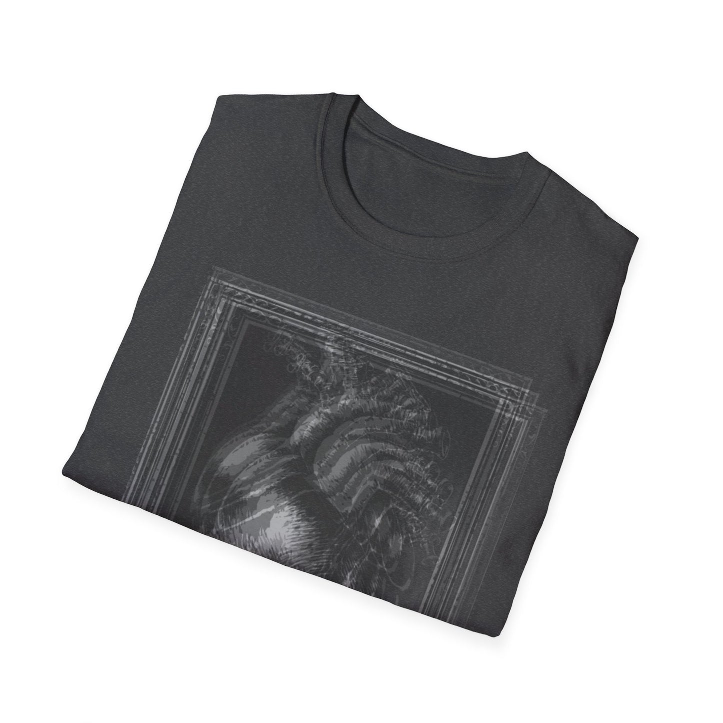 Gothic Y2k Heart-inspired Unisex Softstyle T-Shirt