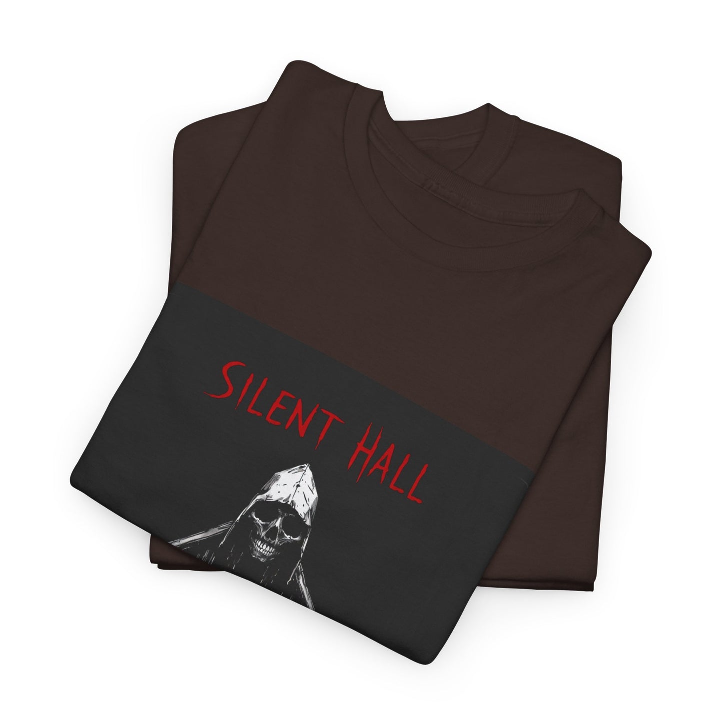 Gothic Y2k Silent Hall Graphic Tee