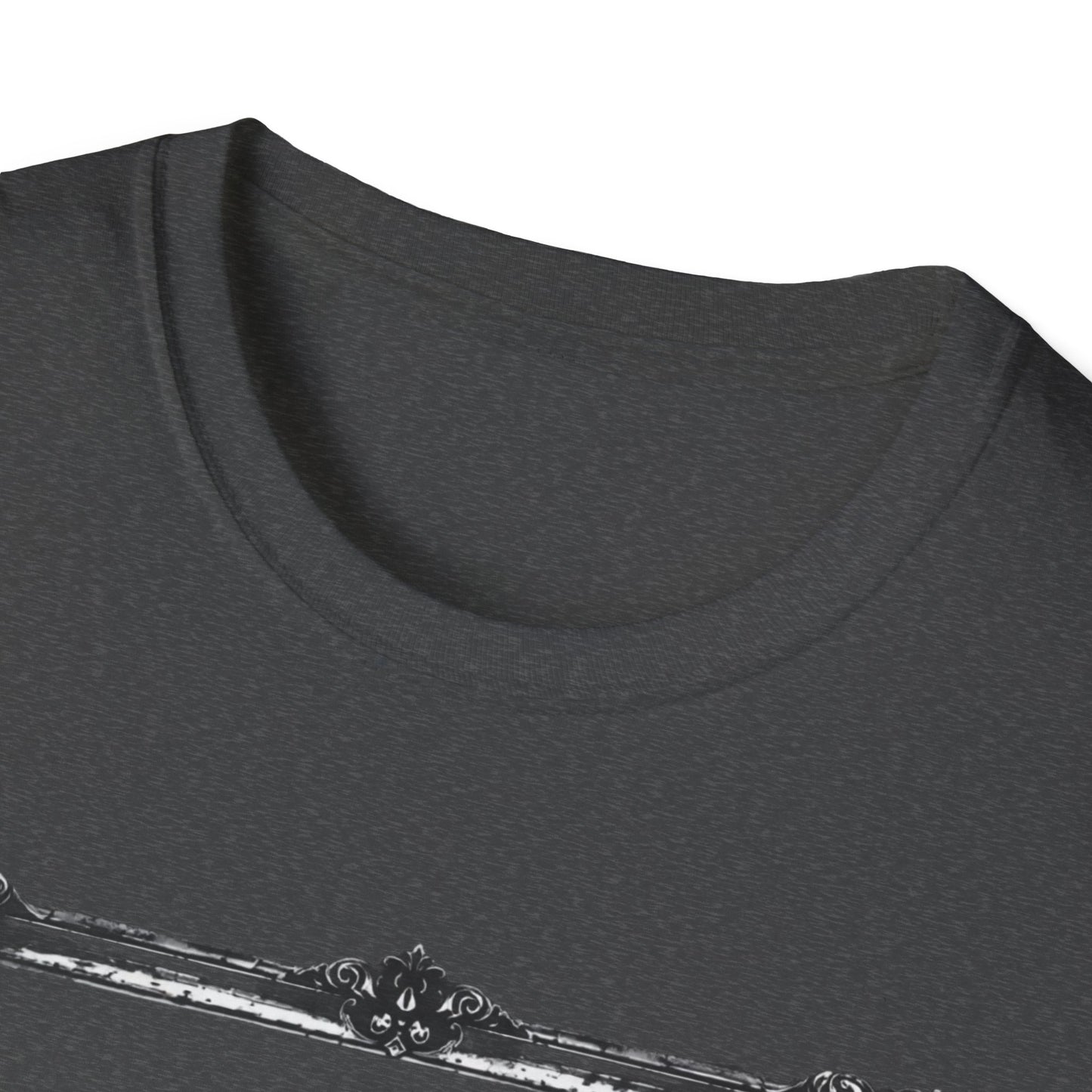 Gothic Y2k Chess Knight Unisex Softstyle T-Shirt