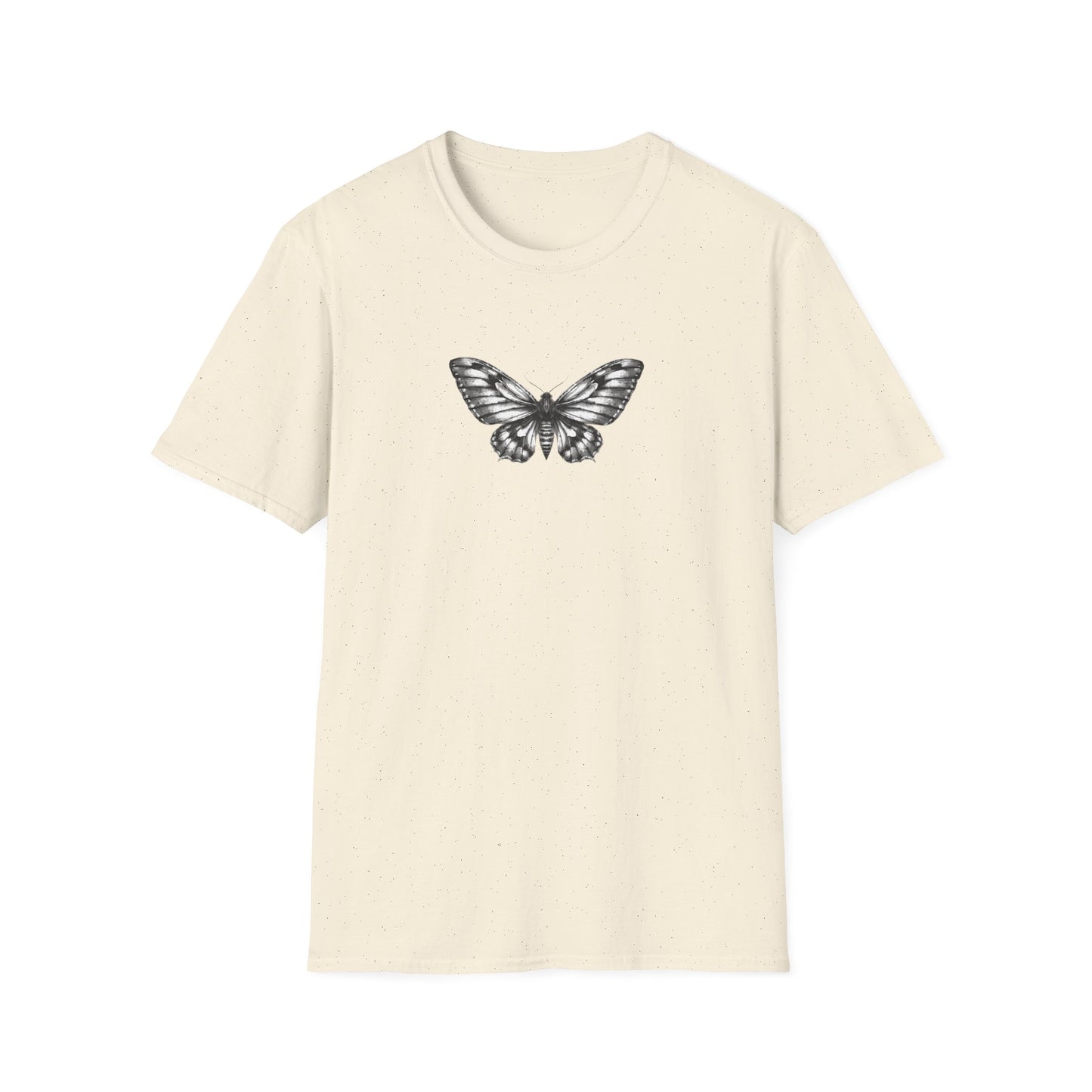 Gothic Y2k Moth Unisex Softstyle T-Shirt