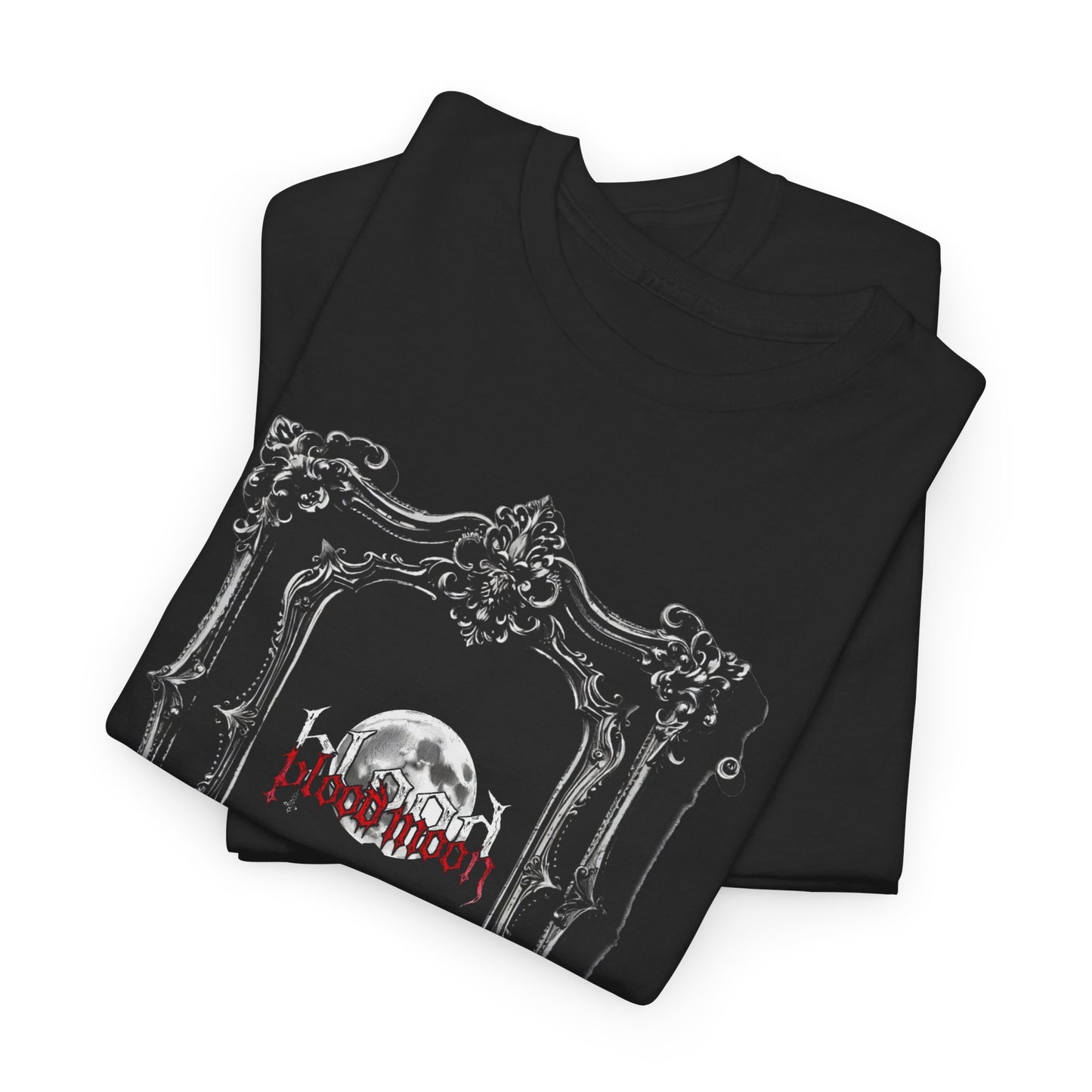 Gothic Y2k Blood Moon Frame Tee