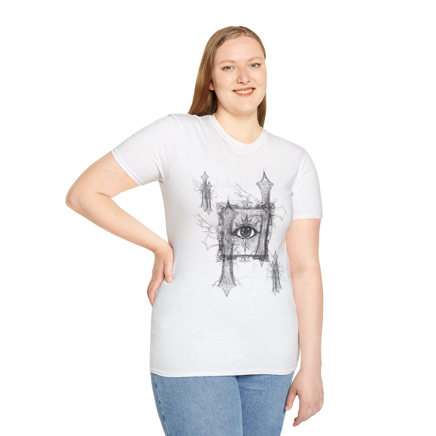Mystical Eye Unisex Softstyle T-Shirt