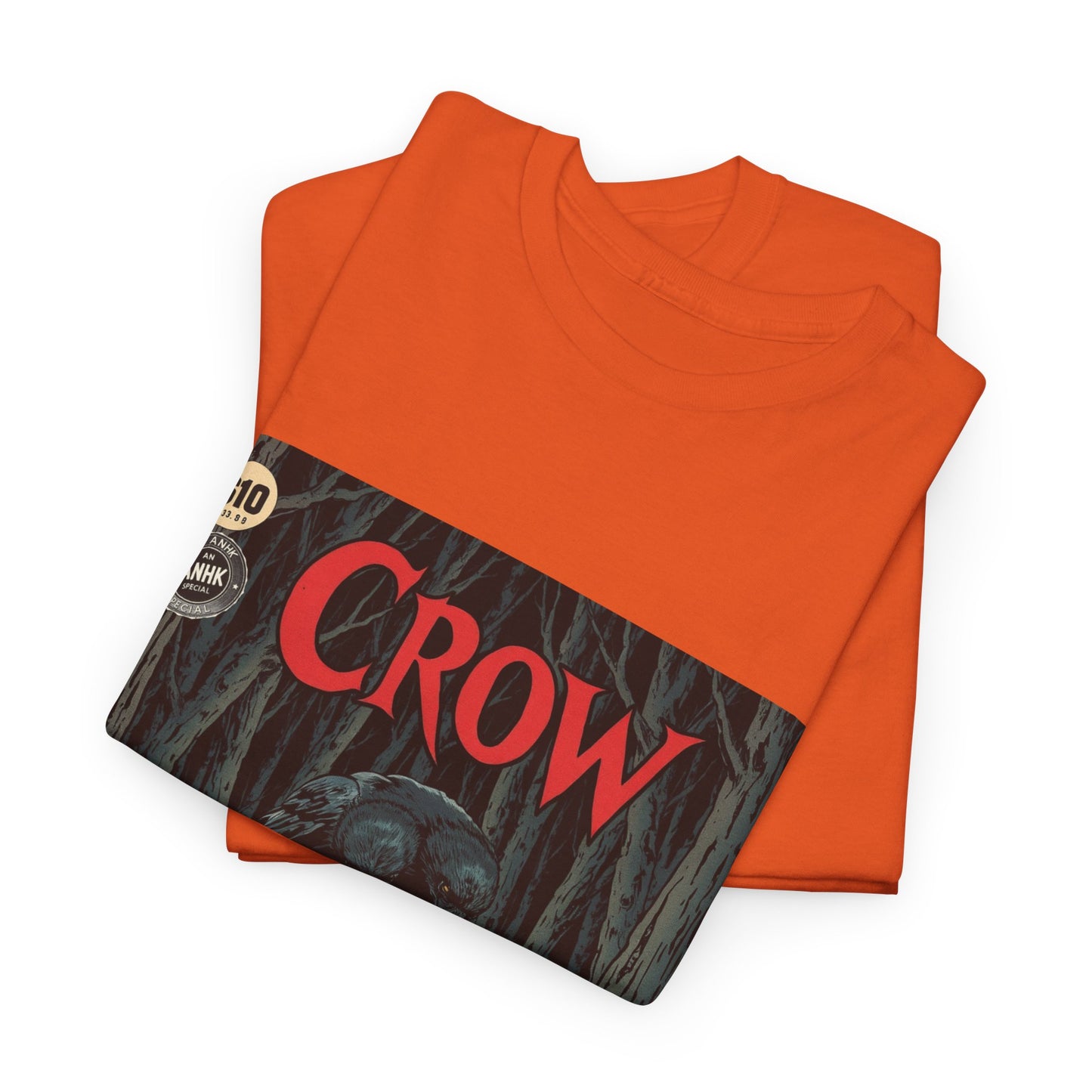 Vintage Comic Cover Crow Graphic Tee