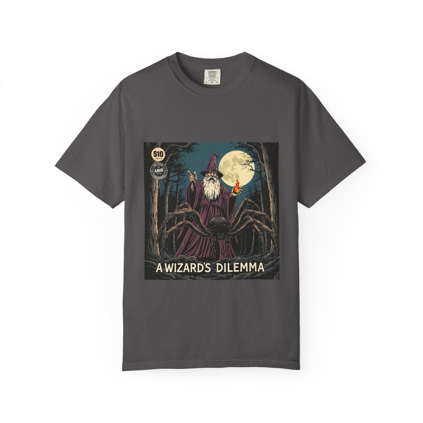 Vintage Comic Cover 'A Wizard's Dilemma' T-Shirt