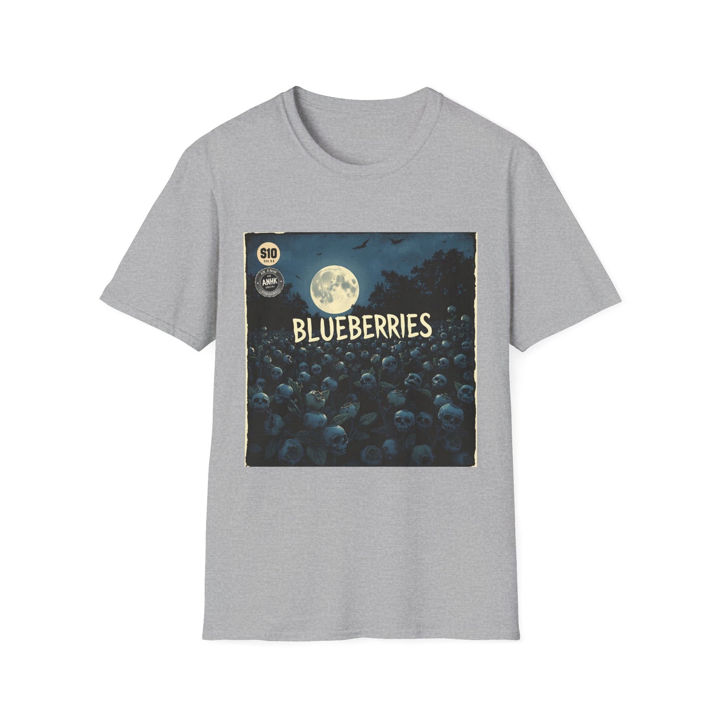 Vintage Comic Cover 'Fatal Blueberries' Graphic T-Shirt